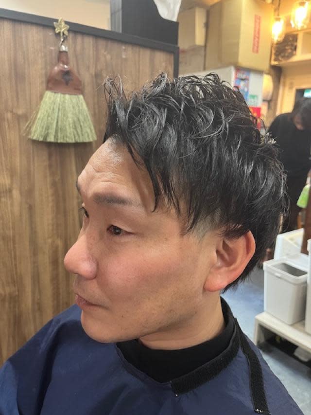 KINGMAN BARBER田町【キングマンバーバータマチ】のスタイル紹介。ビジネスツーブロック