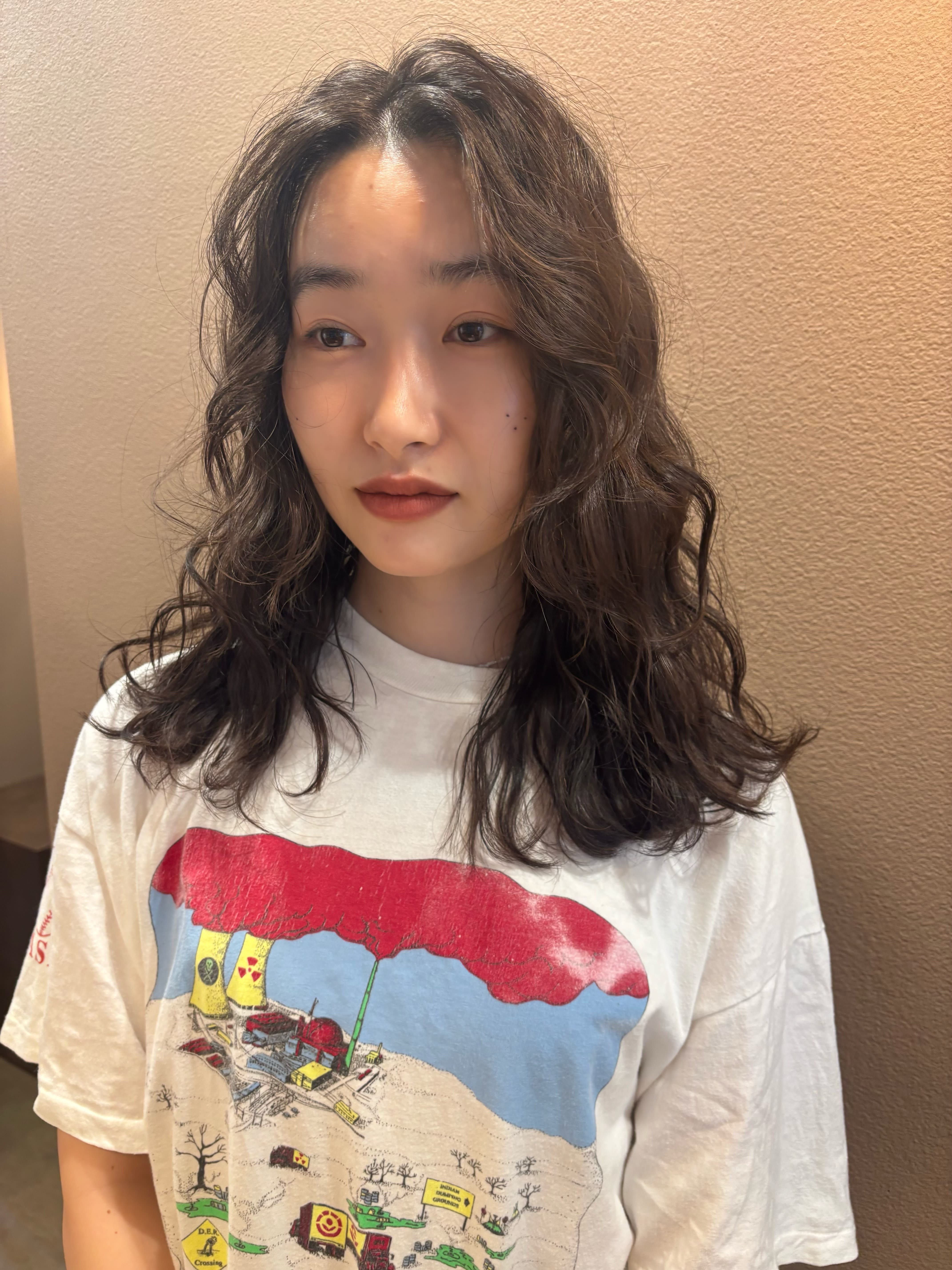 PiNo C-LOOP UNITED 横浜【ピノ シーループ ユナイテッド ヨコハマ】のスタイル紹介。レイヤー、レイヤーパーマ、パーマ、ハードパーマ【井上咲】