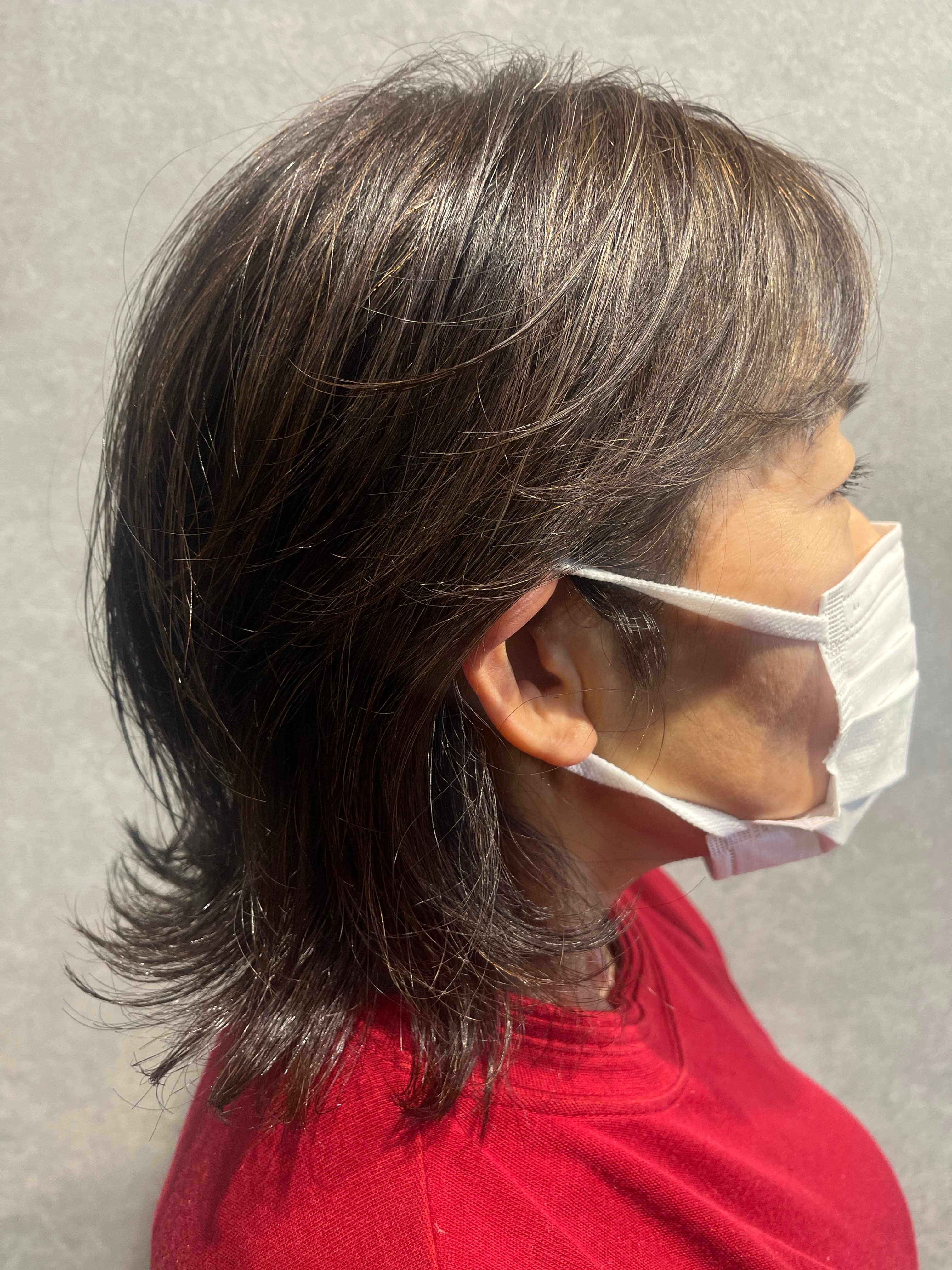 H.A.D(エイチエーディー)【エイチエーディーエイチエーディー】のスタイル紹介。【リバースエイジング】★６０代でもお似合い★ウルフスタイル