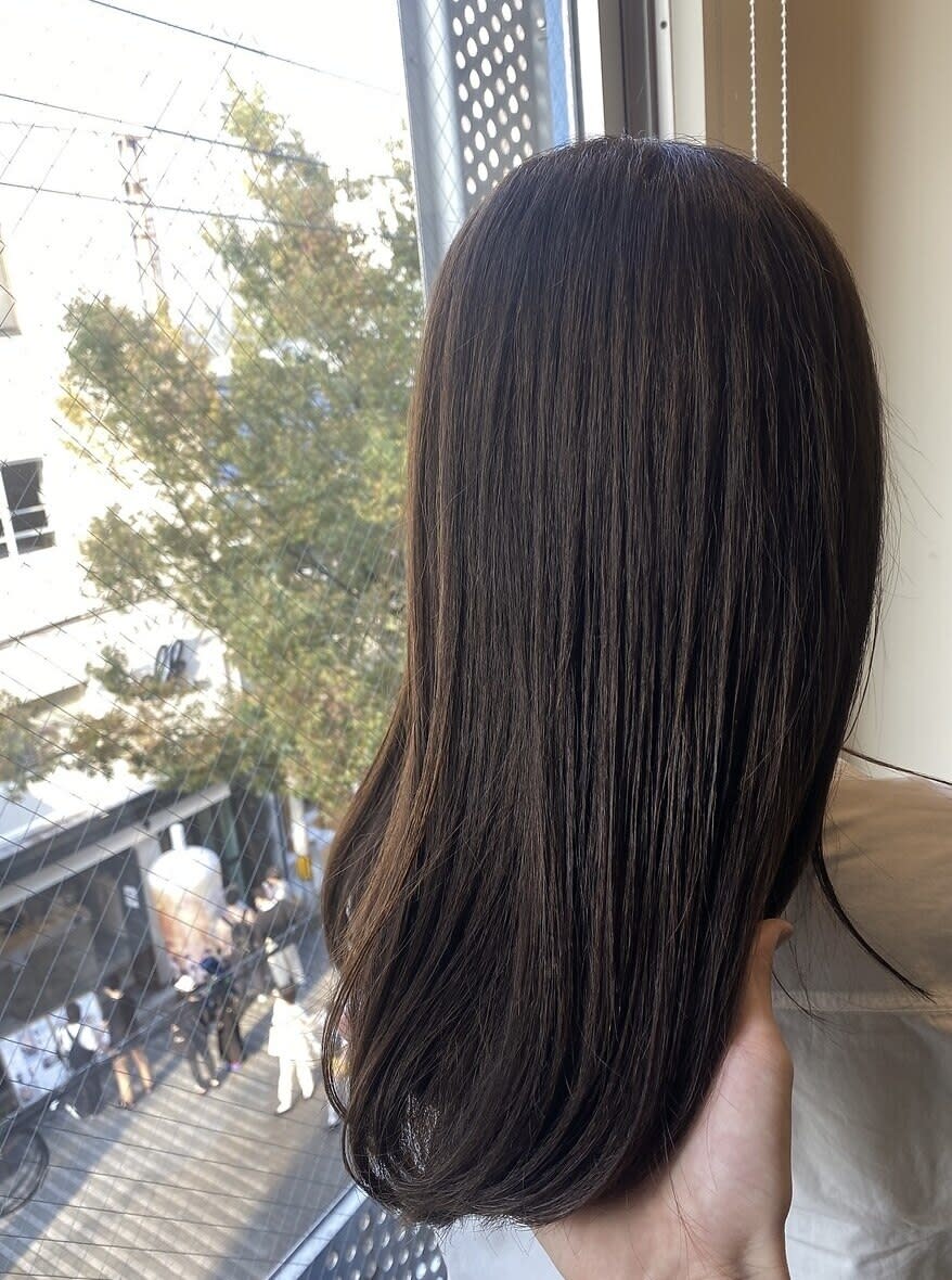 W_SALON【ダブル アンダーバー サロン】のスタイル紹介。【W_SALON 河原町】ナチュラルブラウン/ショコラブラウ