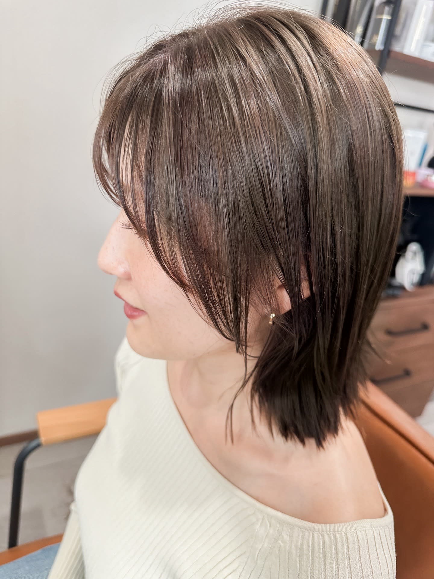 beauty records【ビューティーレコーズ】のスタイル紹介。大人のツヤベージュ