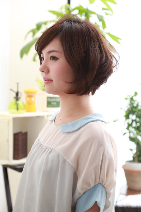 one mile草加店【ワンマイルソウカテン】のスタイル紹介。ふわっと！大人ショート　