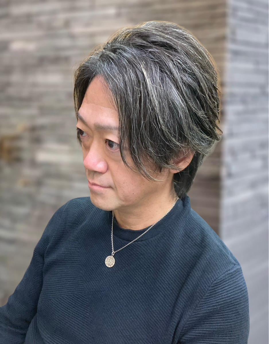 理容室 K-STYLE HAIR STUDIO 水道橋店/バーバー【リヨウシツ ケースタイルヘアスタジオ スイドウバシテン バーバー】のスタイル紹介。フェザーパーマ/メンズカット/水道橋/飯田橋/東京ドーム