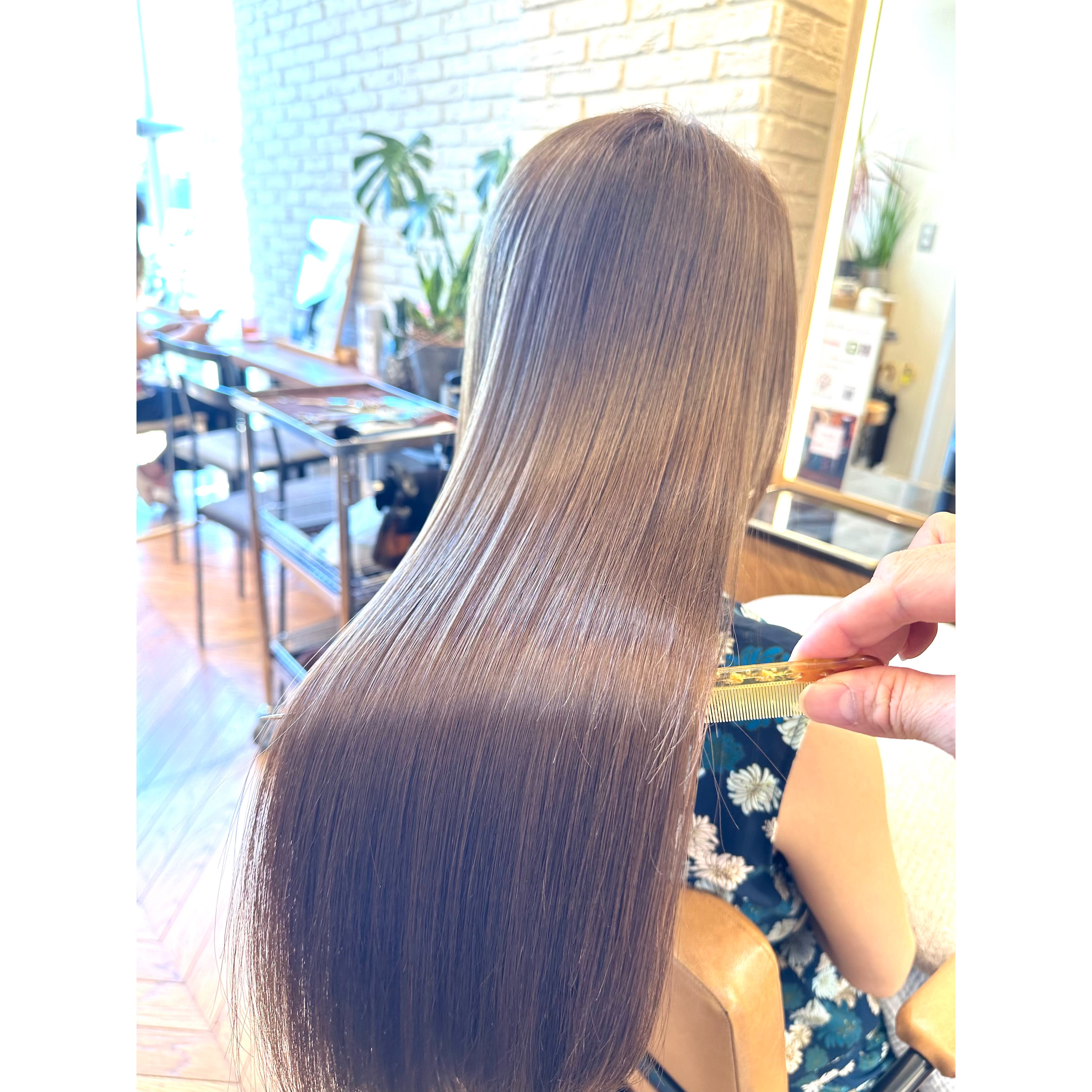 ELEMENTS【エレメンツ】【エレメンツ】のスタイル紹介。もう裏切らない！髪質改善ストレート♪