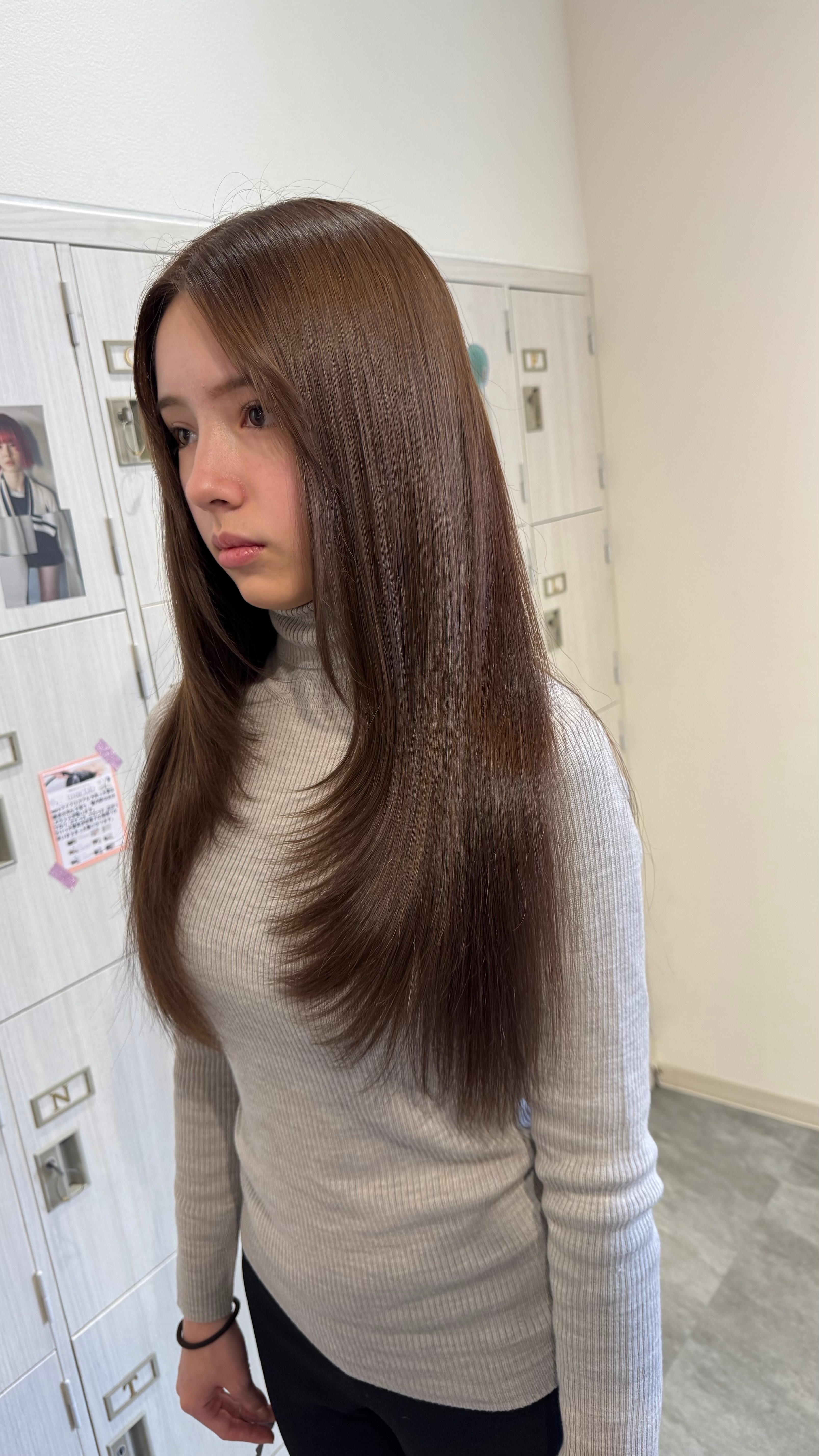Pap's de coiffeur 甲子園口店【パプス ド コワフュール コウシエングチテン】のスタイル紹介。顔周りを動かすレイヤーカット