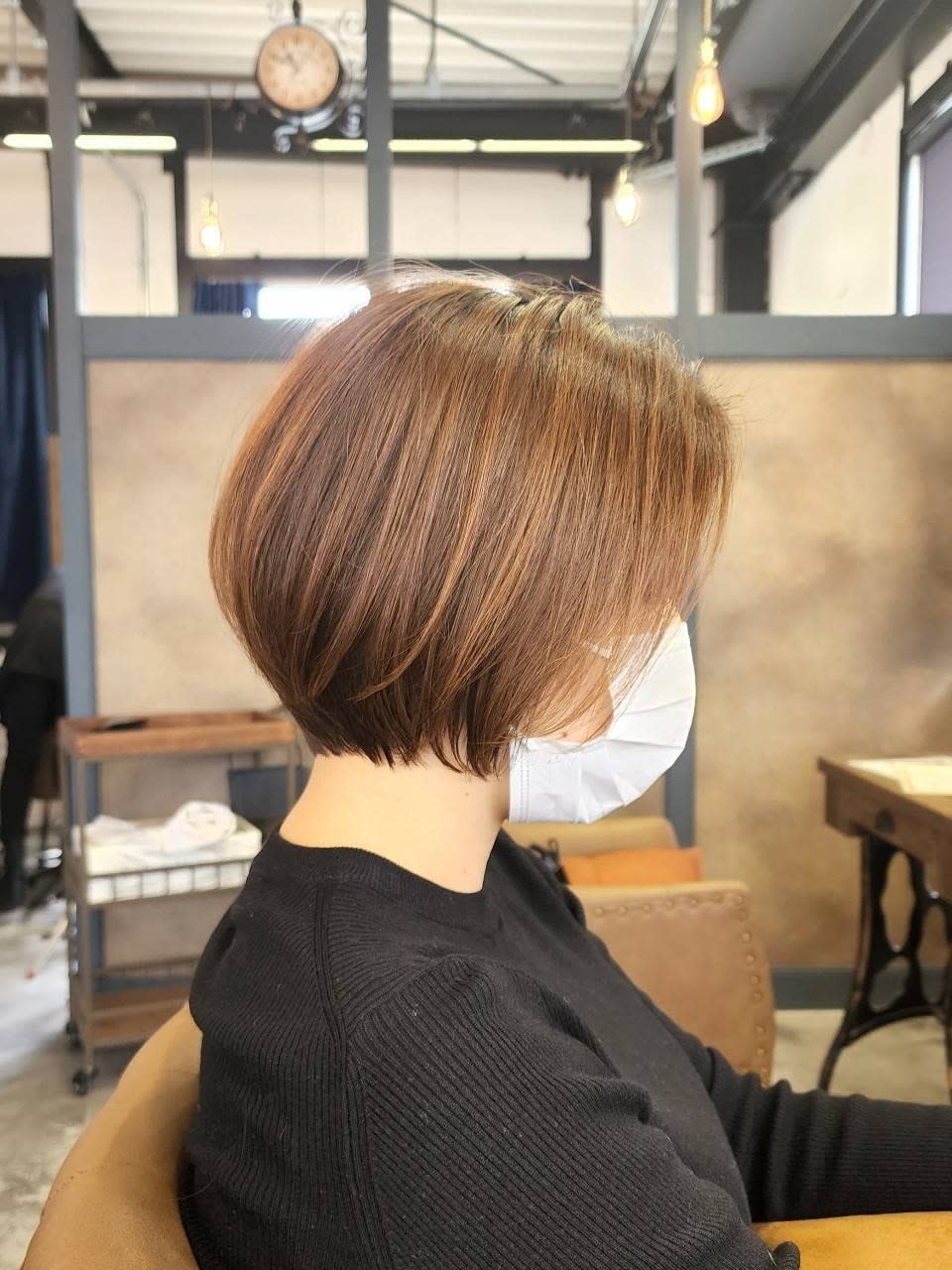 veretta. 松井山手店【ベレッタマツイヤマテテン】のスタイル紹介。ナチュラル小顔ショート