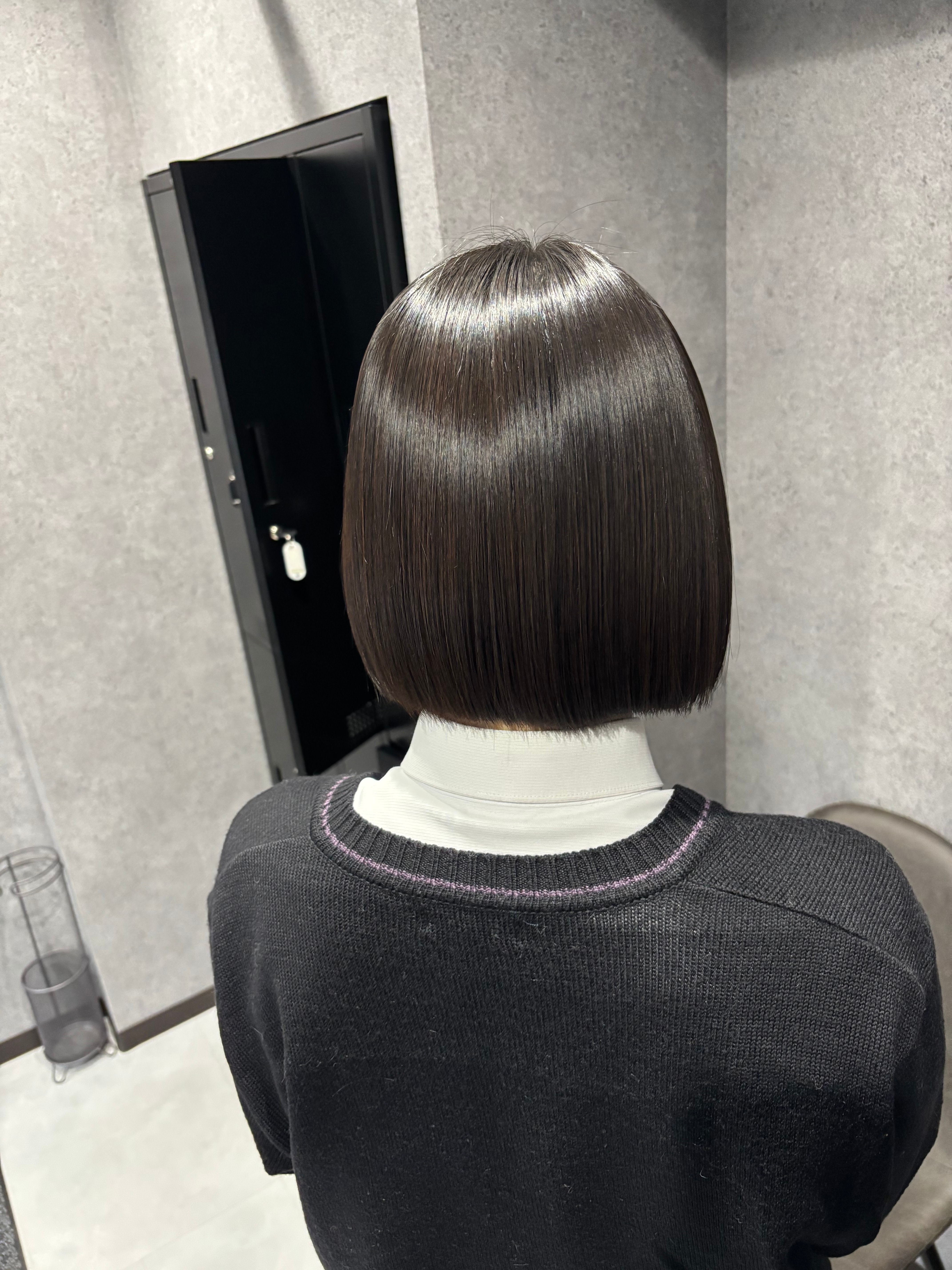 髪質改善個室サロン trace by 8 浦和 美容院【トレース バイ エイト】のスタイル紹介。ボブでもツヤツヤな髪の毛へ