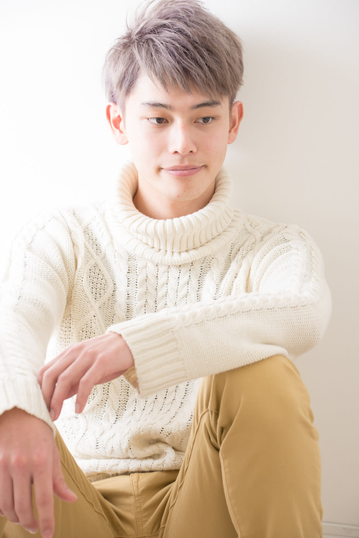 hair detail BOWTIE【ヘアディテールボウタイ】のスタイル紹介。束間マッシュ