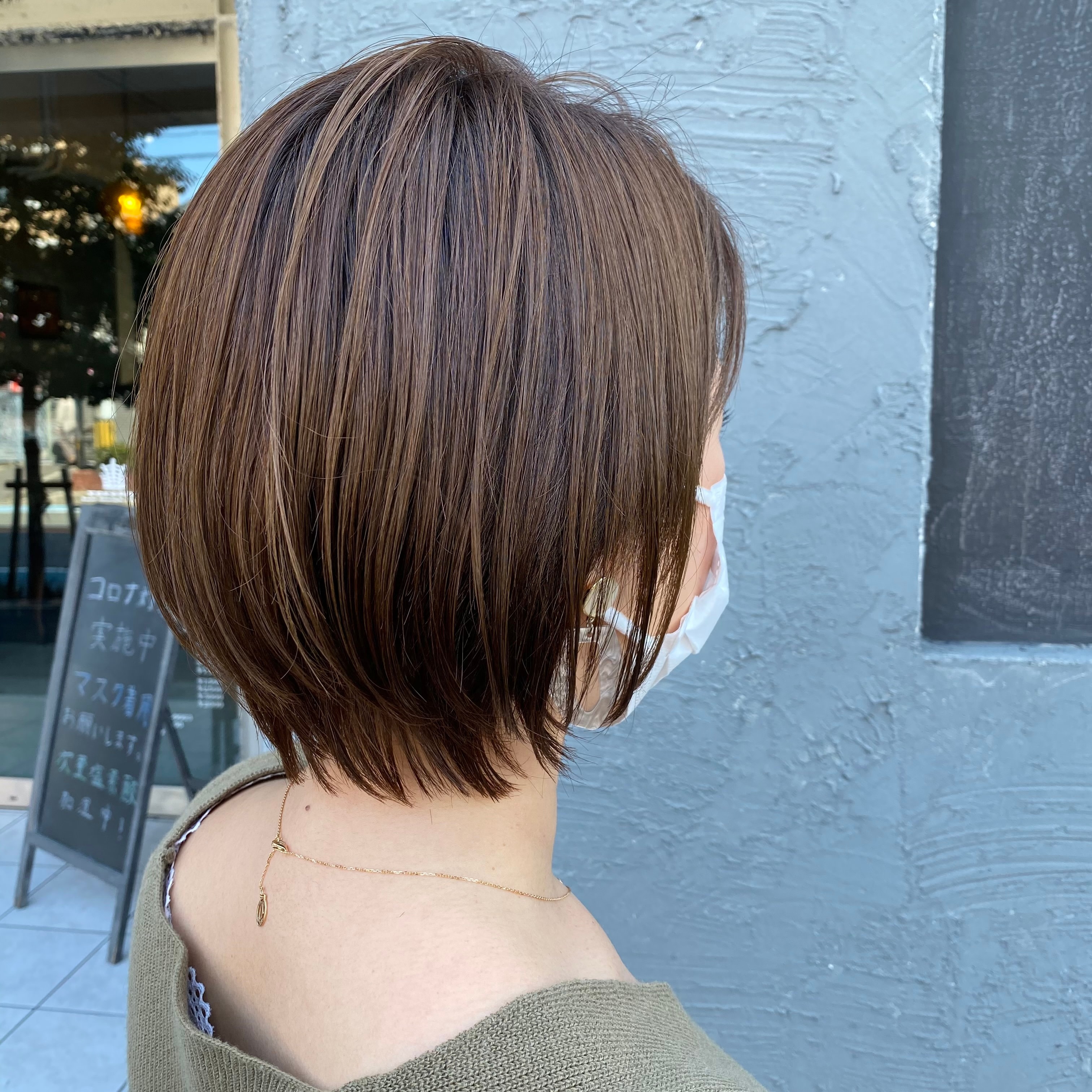 veretta. 松井山手店【ベレッタマツイヤマテテン】のスタイル紹介。柔らかいショートボブ