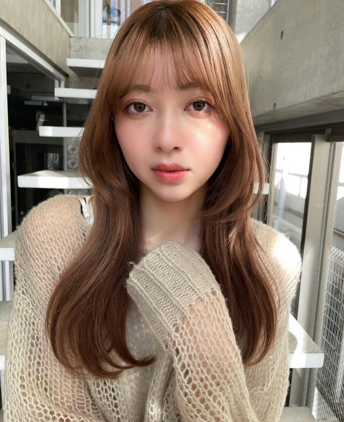 Louwe 中目黒 髪質改善＆カラー＆トリートメント＆ヘッドスパ【ローウェ ナカメグロ カミシツカイゼン アンド トリートメント アンド ヘッドスパ】のスタイル紹介。髪質改善/ミディアム/ボブ/白髪染め/韓国/レイヤー/中目黒