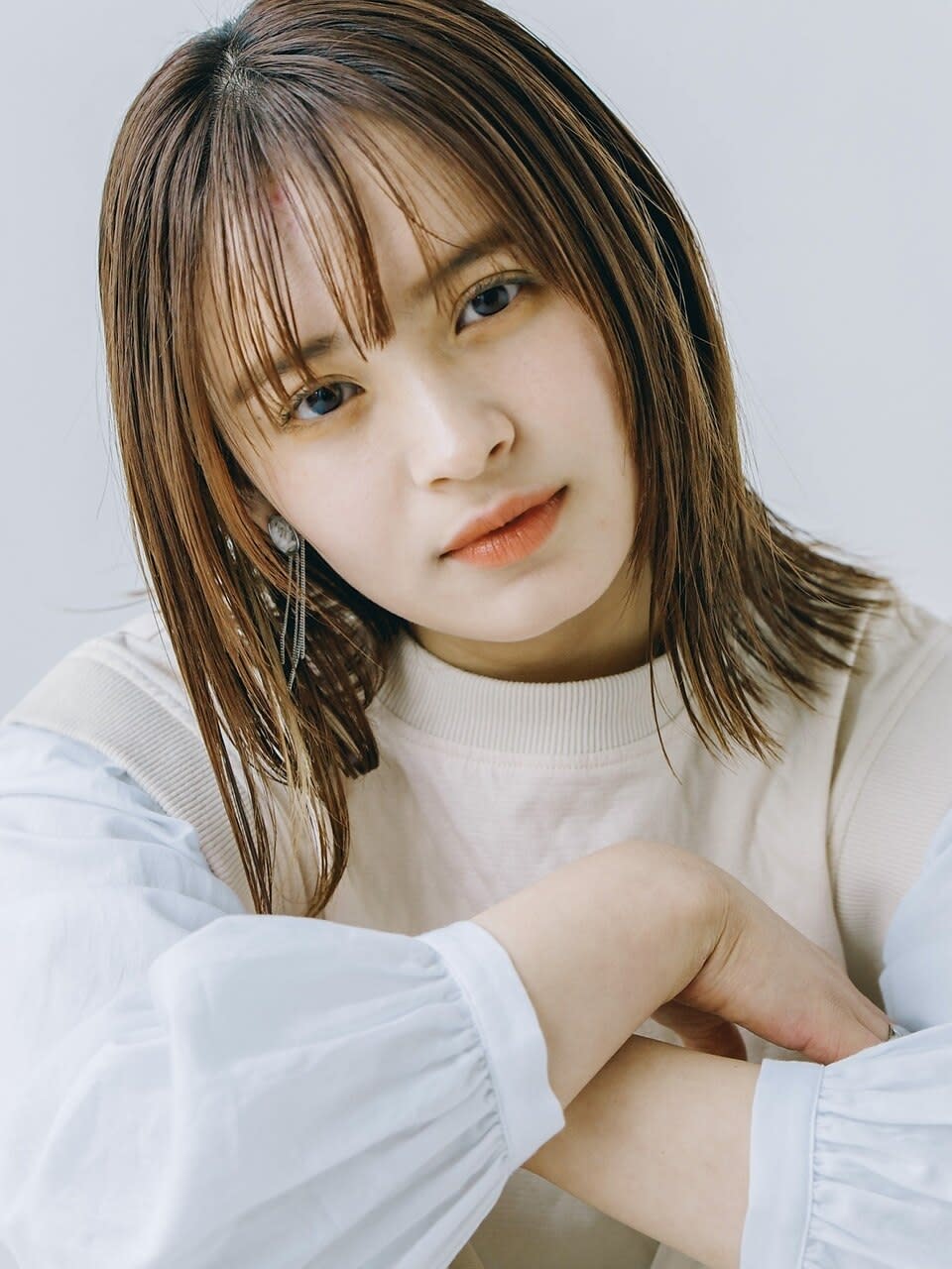 THK.品川港南【サンクス シナガワコウナン】【サンクス シナガワコウナン】のスタイル紹介。大人美人くびれミディアム/ベージュ