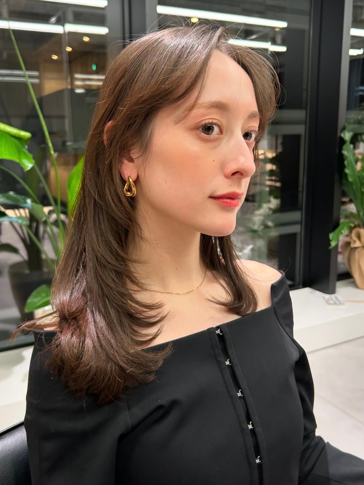 ABBEY 鎌倉【アビー カマクラ】のスタイル紹介。（ABBEY中村光太郎）たっぷりレイヤーミディスタイル