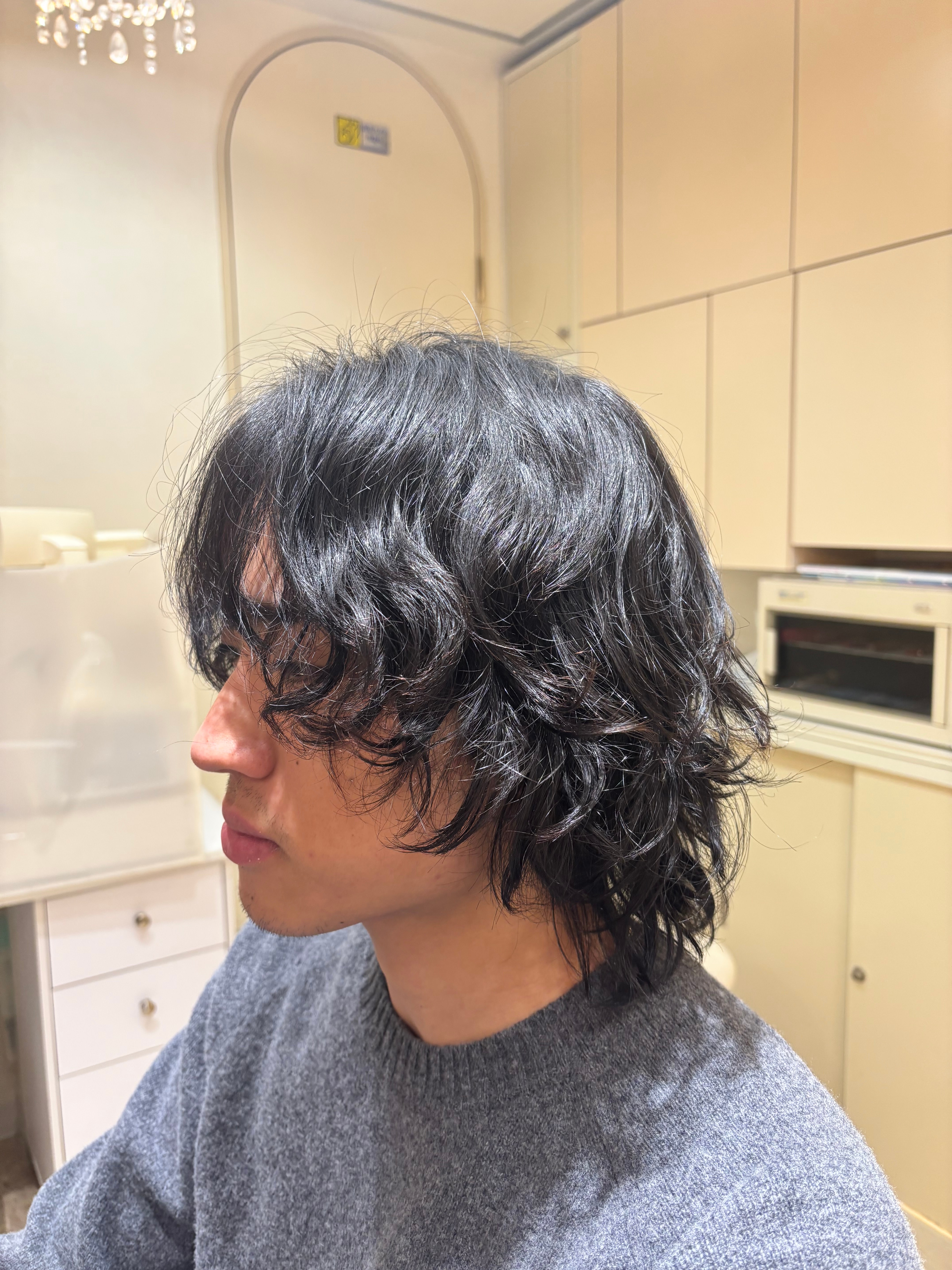 サロン アトリエK 恵比寿【サロンアトリエケー】のスタイル紹介。メンズパーマスタイル