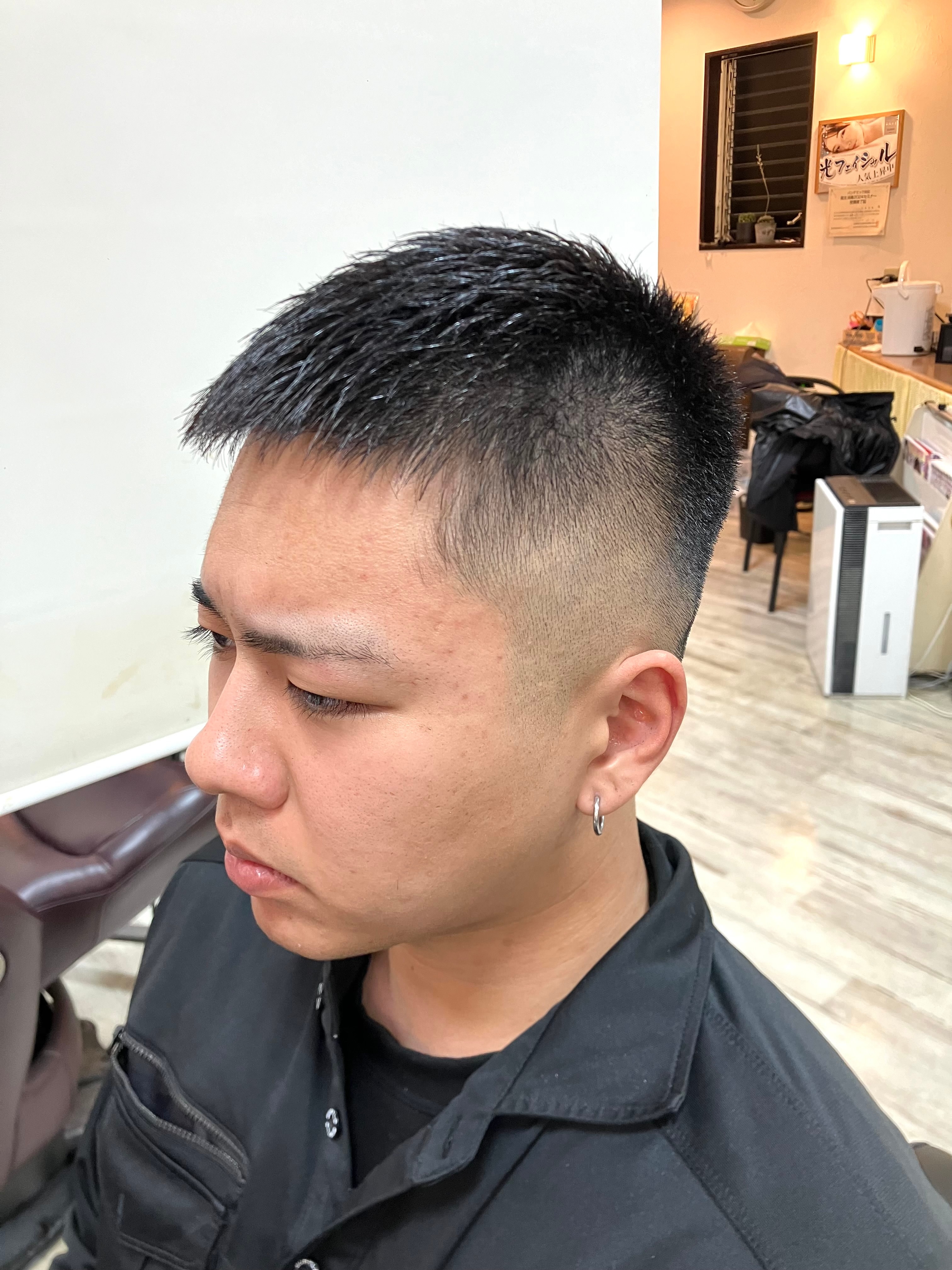 Hair Salon ふらっと【フラット】のスタイル紹介。クロップスタイル　　　