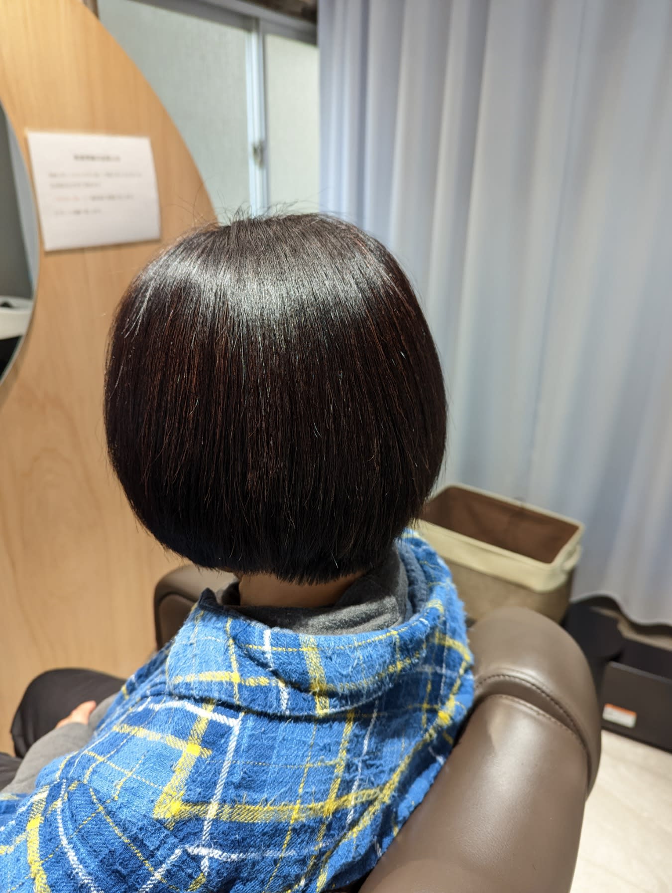 シェービング&ヘアサロン ポノラカ【シェービングヘアサロン ポノラカ】のスタイル紹介。艶髪オイルカラーボブスタイル