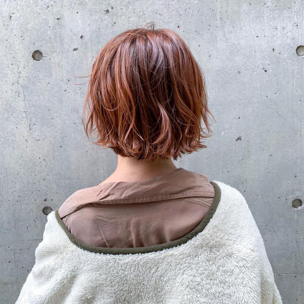 amie 札幌大通【アミ】【アミサッポロオオドオリ】のスタイル紹介。【natural】オレンジブラウン