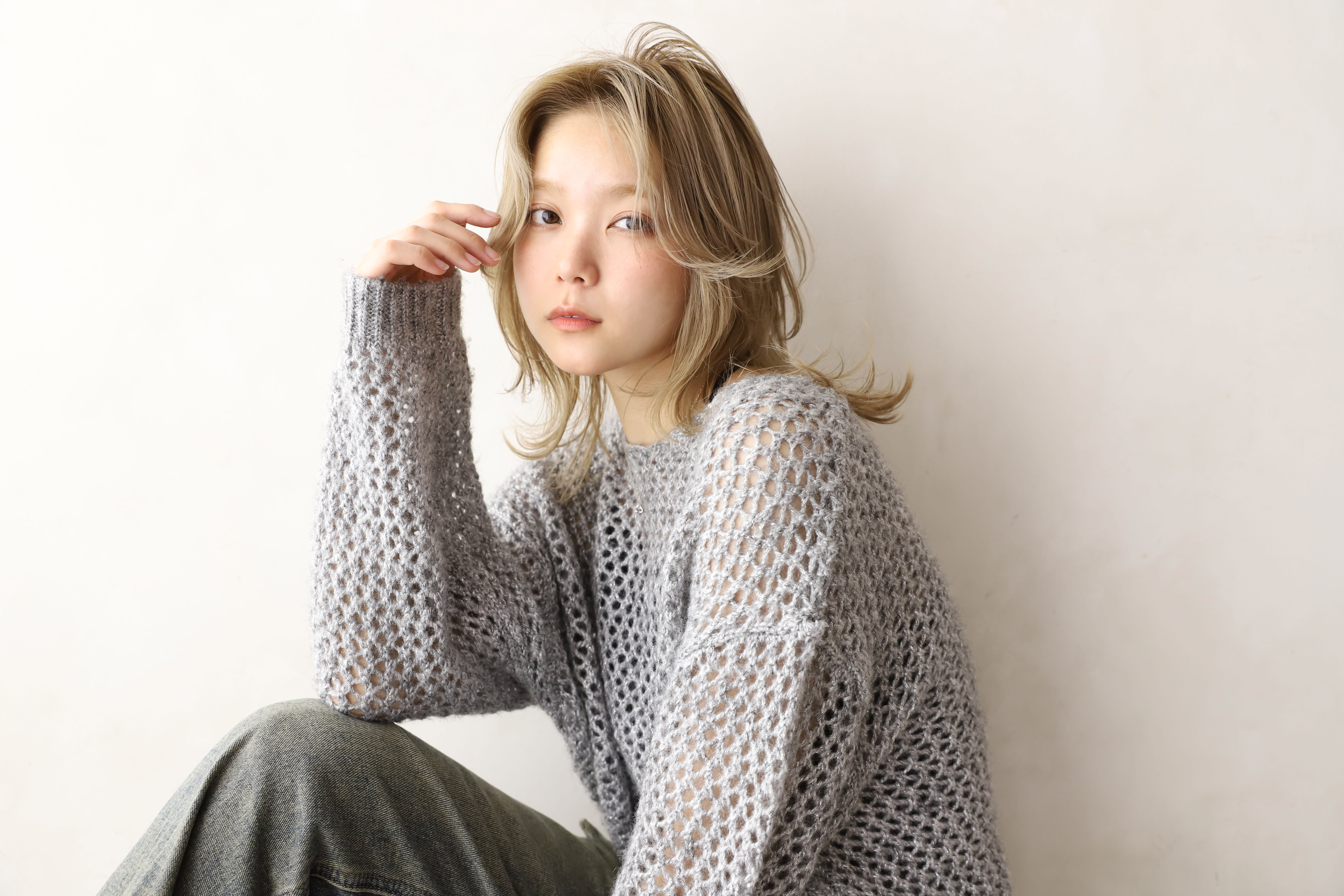 JENNIE by Menon【ジェニーバイメノン】のスタイル紹介。似合わせカット　イメチェン　ハイトーン