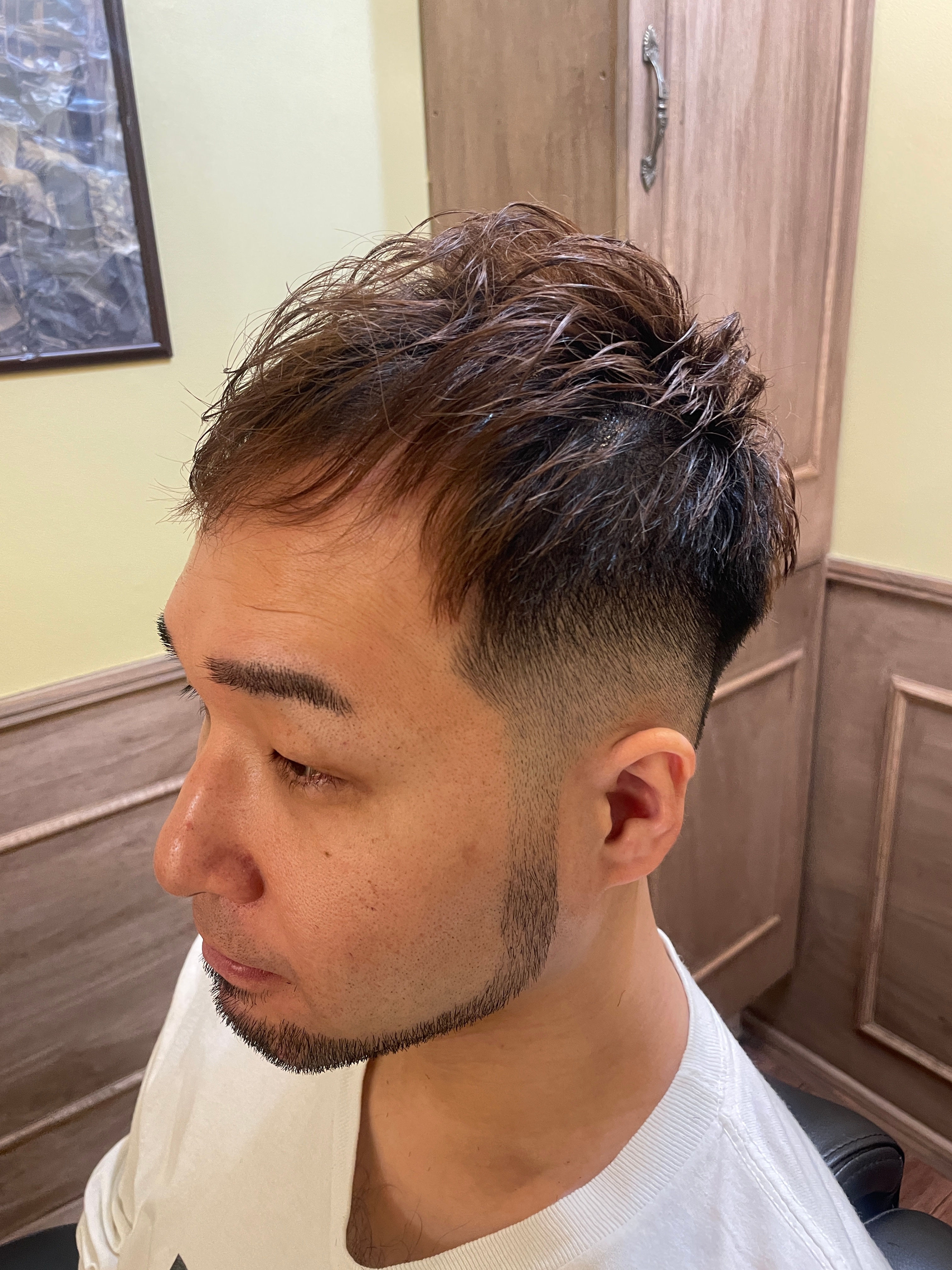 Tokyo Barber VASH 北千住店【トウキョウバーバーヴァッシュキタセンジュテン】のスタイル紹介。ツーブロックマッシュ/波巻き/ハイライト/束感[北千住/理容
