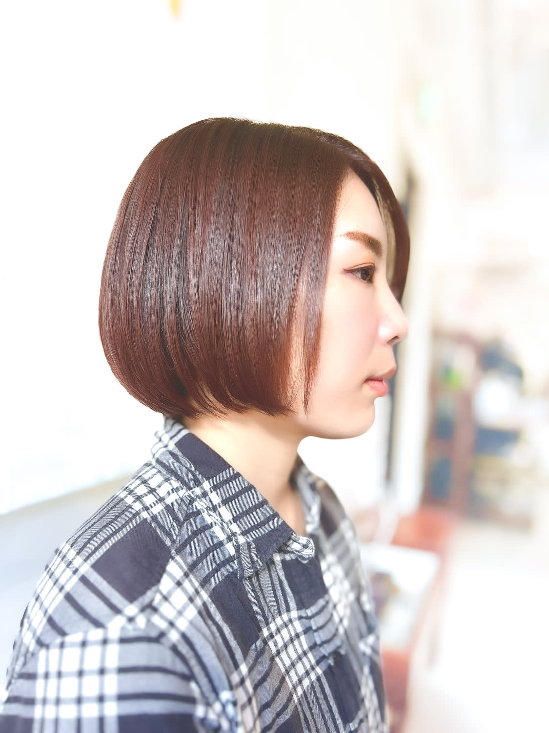 fou HAIR SALON【フーヘアーサロン】のスタイル紹介。うるつやボブ