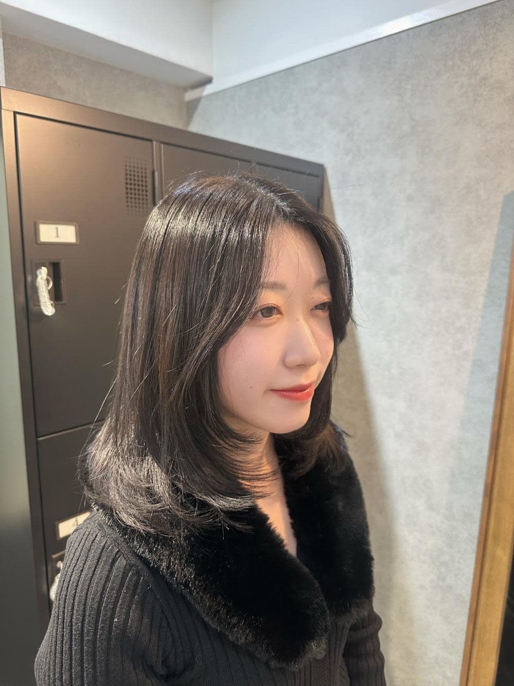 en.【エン】のスタイル紹介。★簡単ワンカールミディアムレイヤー