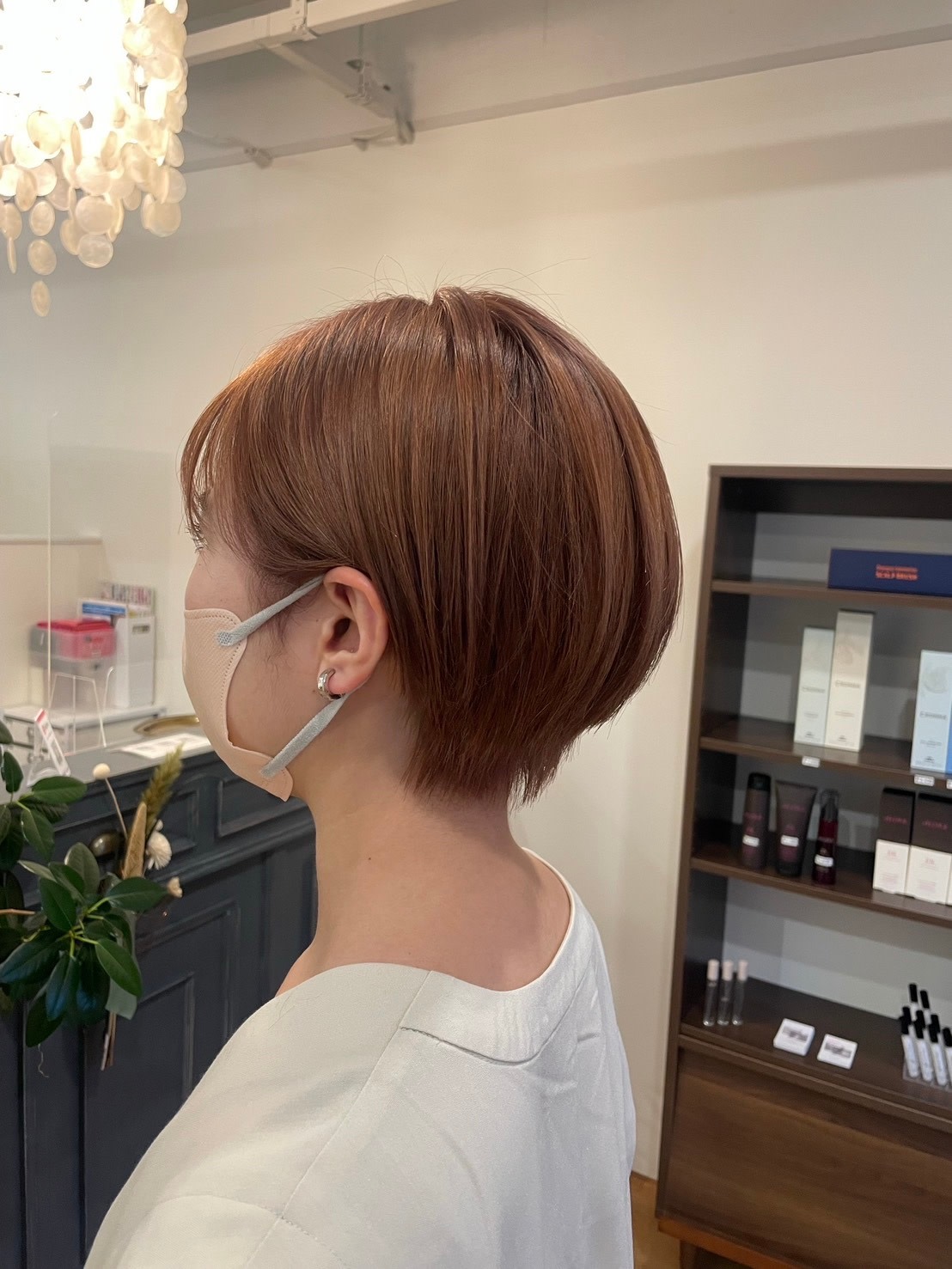 UNPEU【アンプー】のスタイル紹介。ベージュ×ショート