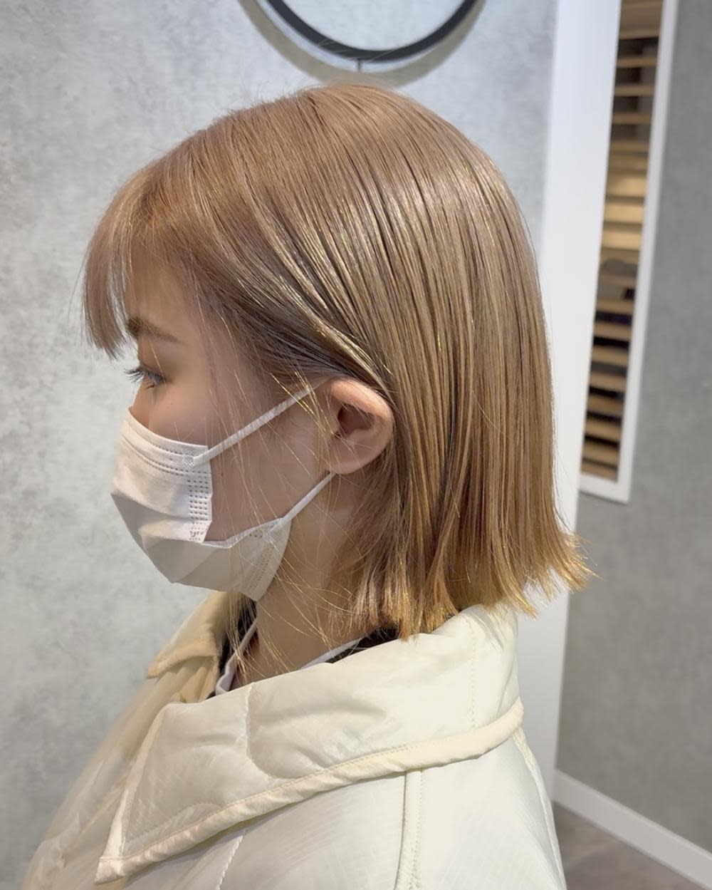 en.【エン】のスタイル紹介。透明感抜群！ミルクティーベージュ