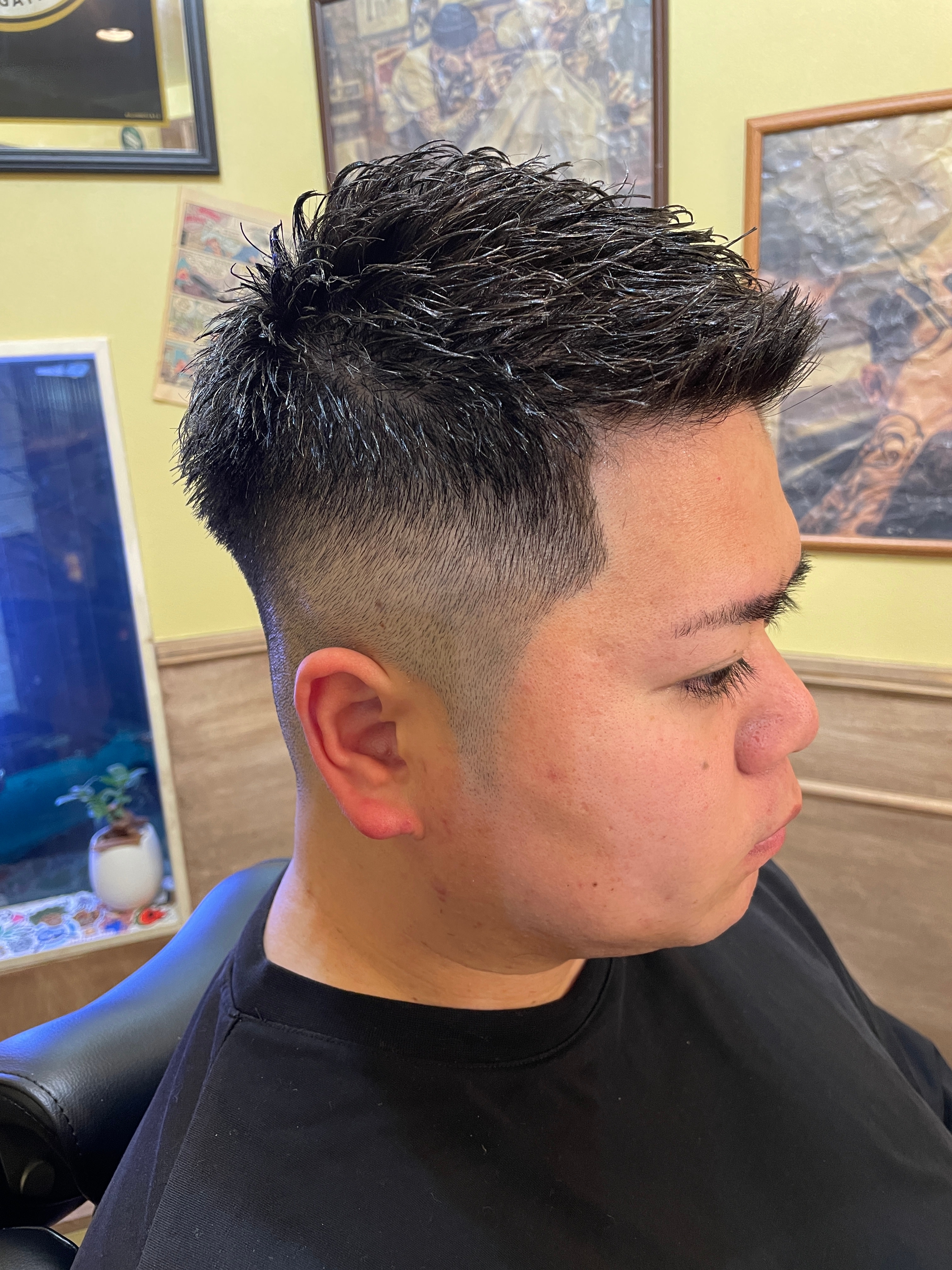 Tokyo Barber VASH 北千住店【トウキョウバーバーヴァッシュキタセンジュテン】のスタイル紹介。ツーブロックマッシュ/波巻き/ハイライト/束感[北千住/理容