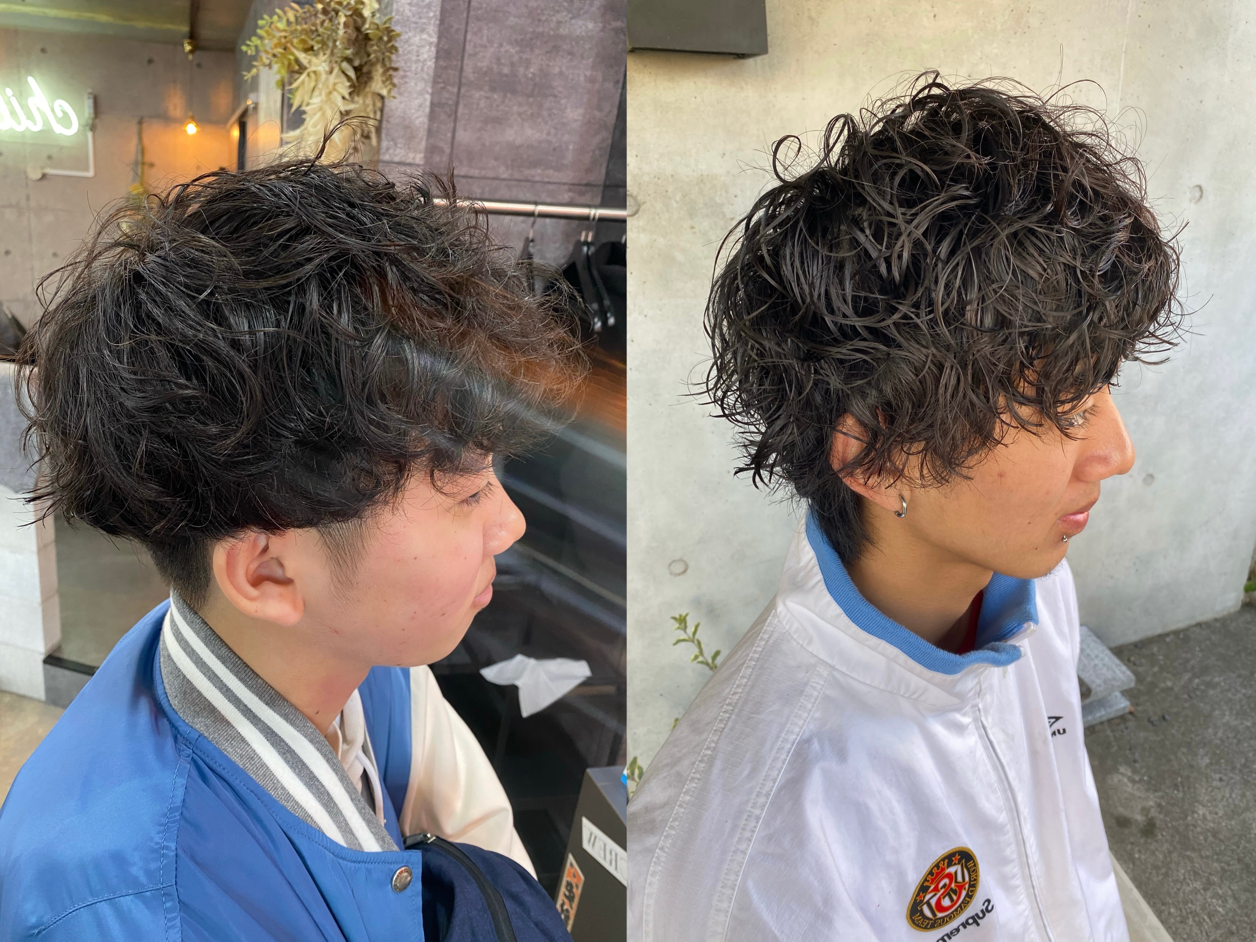 CREW【クルー】のスタイル紹介。メンズパーマ/スパイラル