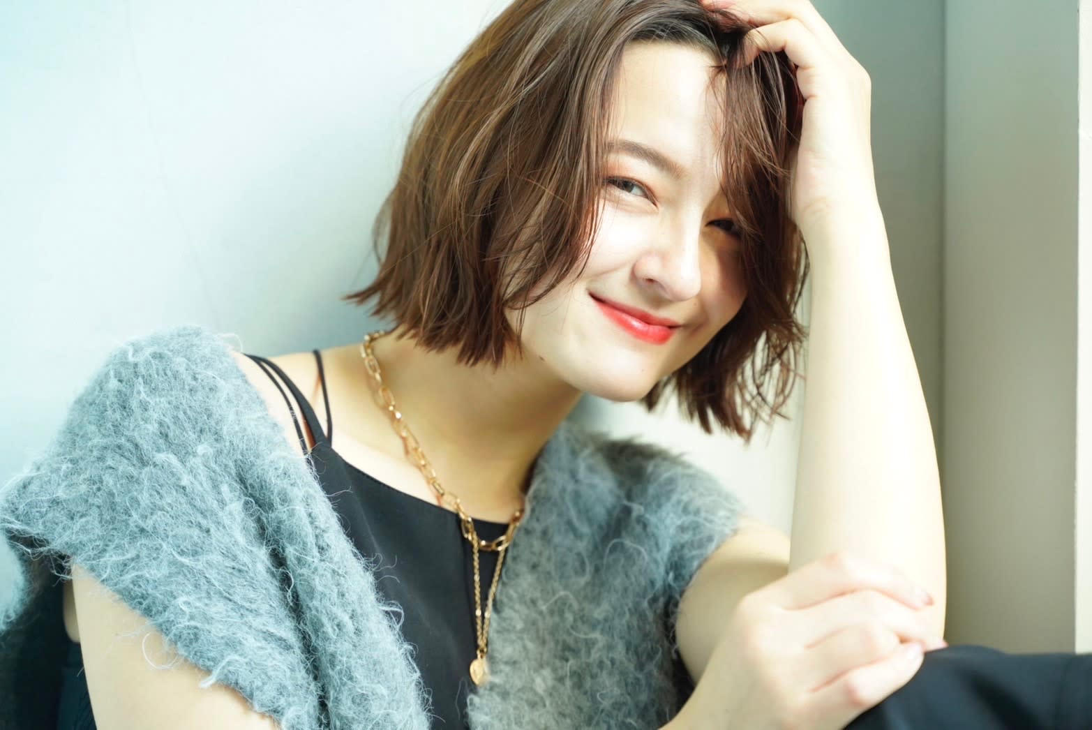 Fumi 垂水本店【フミ タルミホンテン】のスタイル紹介。外ハネボブ