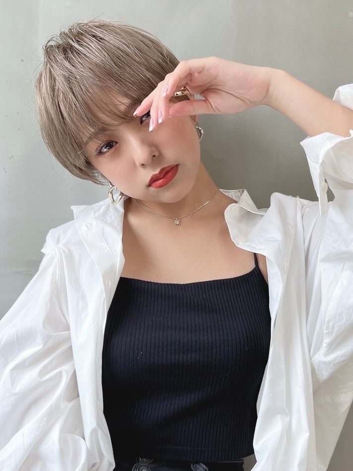 SOURCE 京都河原町【ソース】【ソースキョウトカワラマチ】のスタイル紹介。【SOURCE】小顔マッシュショート