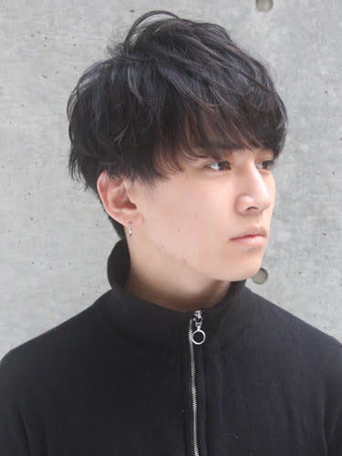 men's hair salon borns【メンズヘアーサロンボーンズ】のスタイル紹介。マッシュニュアンスパーマ