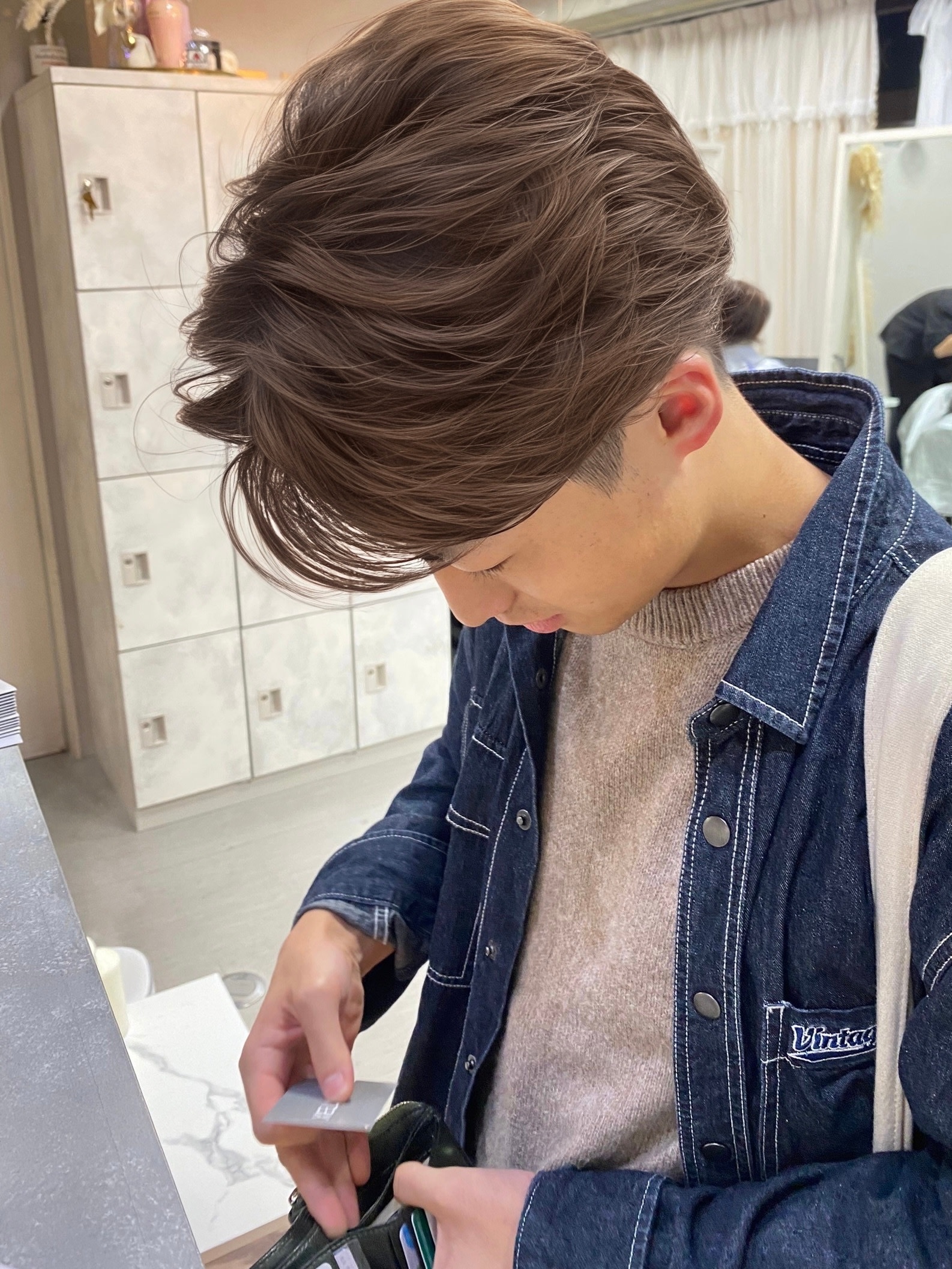 XELM Beauty salon【ジィルム ビューティーサロン】のスタイル紹介。メンズカット+ニュアンスパーマ[高崎/高崎駅]