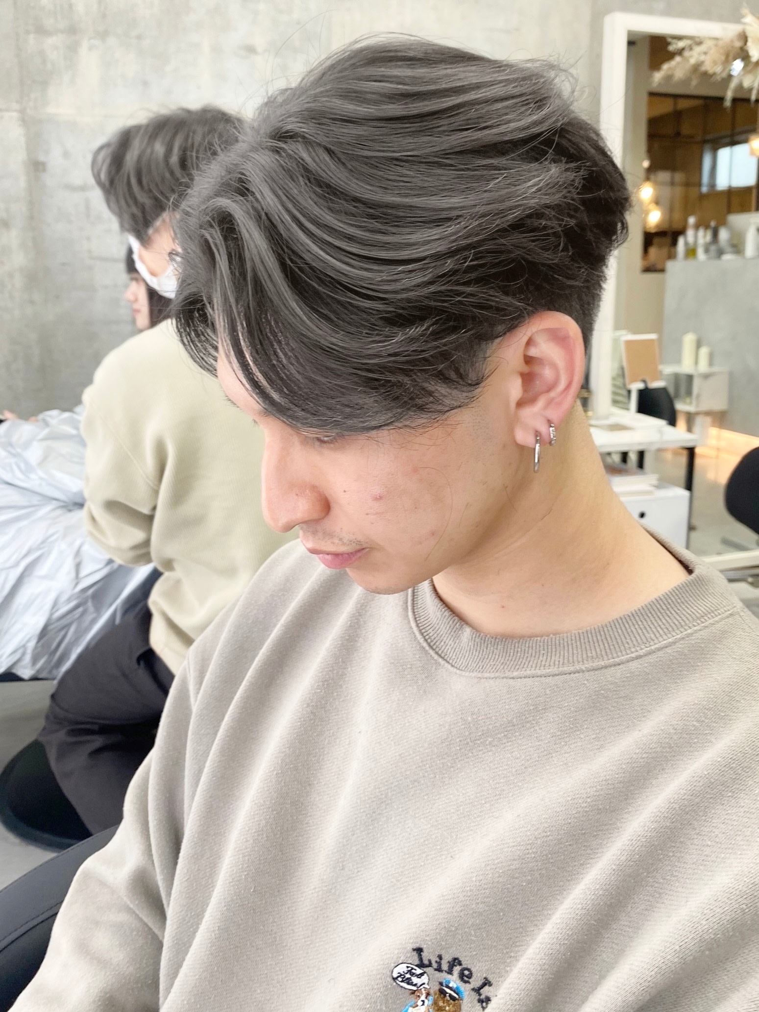 XELM Beauty salon【ジィルム ビューティーサロン】のスタイル紹介。メンズフェザーパーマ[高崎/高崎駅]