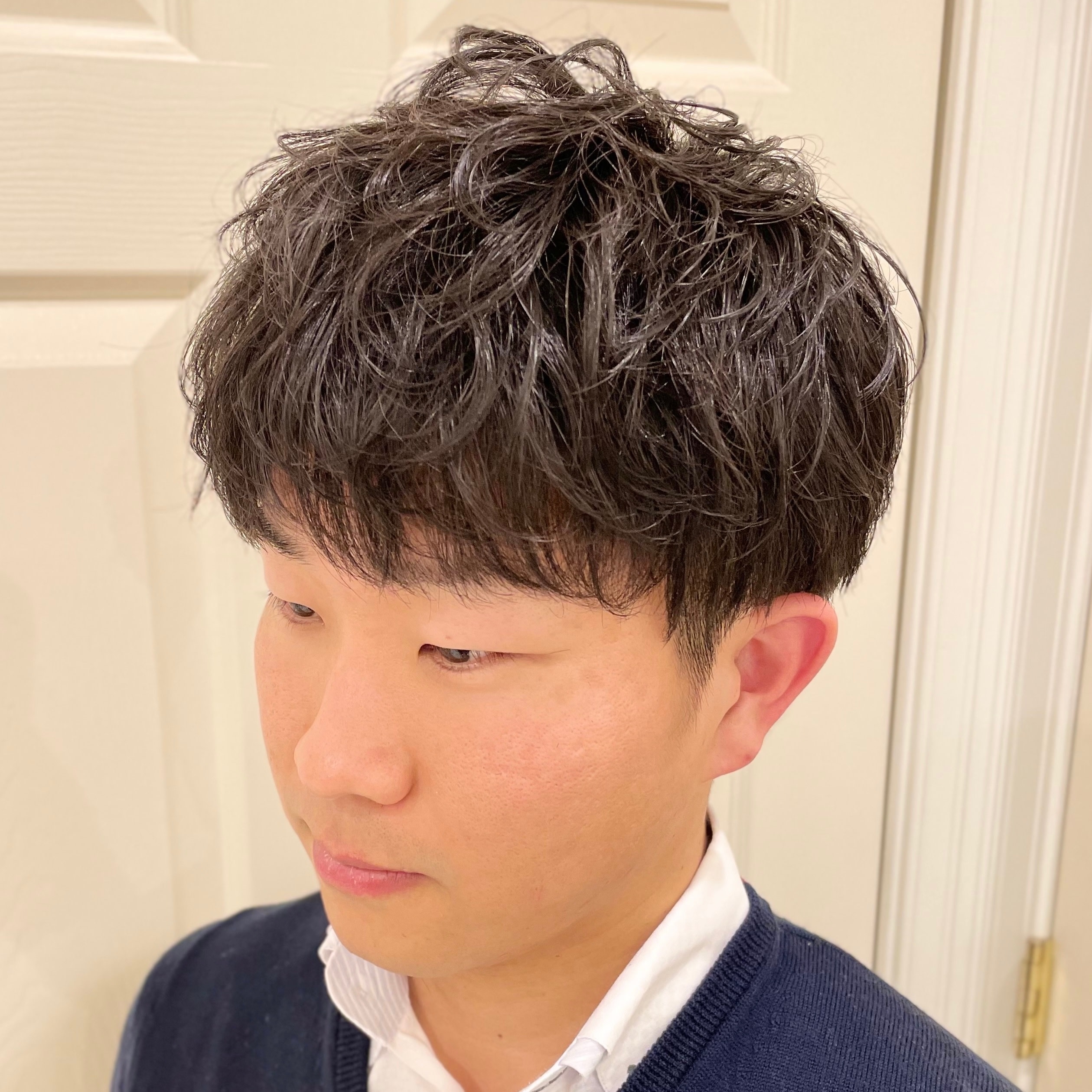 アットグラーロ名古屋大須店【アットグラーロナゴヤオオステン】のスタイル紹介。☆無造作パーマ風☆王道マッシュ！