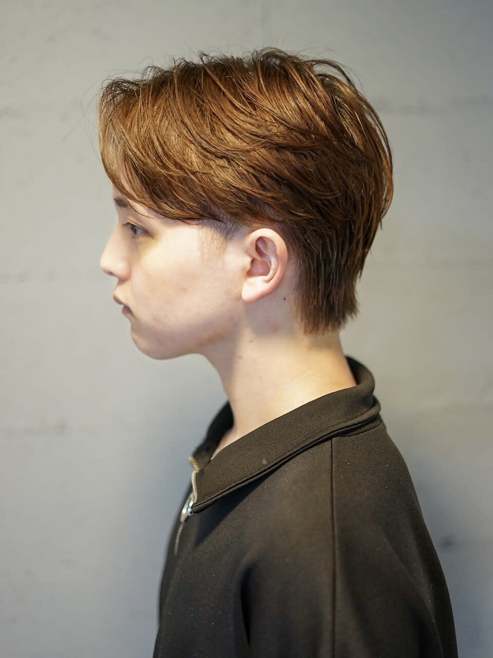 BOB men’s 金沢【ボブメンズカナザワ】のスタイル紹介。10代20代メンズカットパーマニュアンスパーマセンターパート