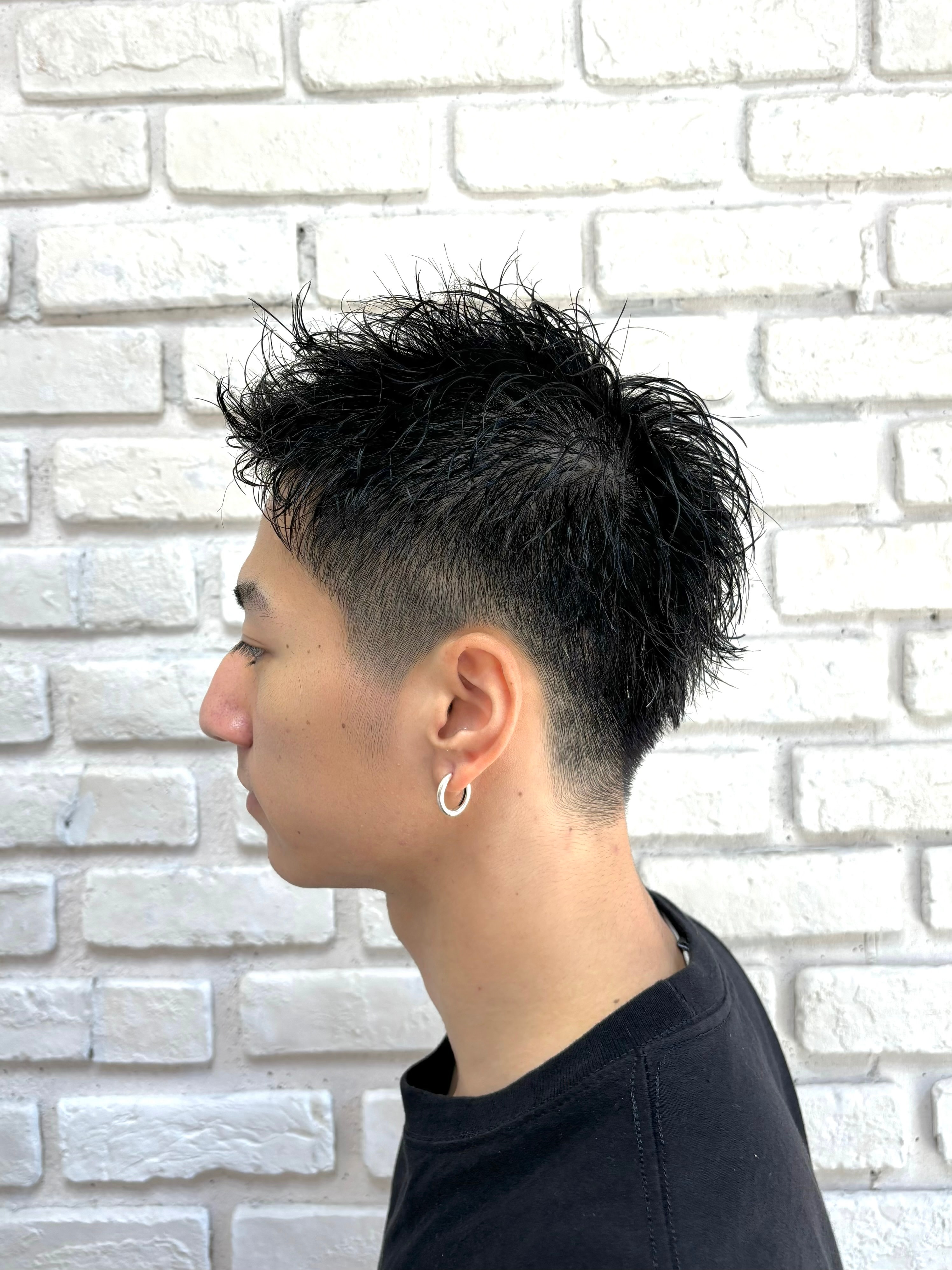 creeb池袋(クリーブ)【クリーブ】のスタイル紹介。アップバングショート、刈り上げスパイキーショート、池袋