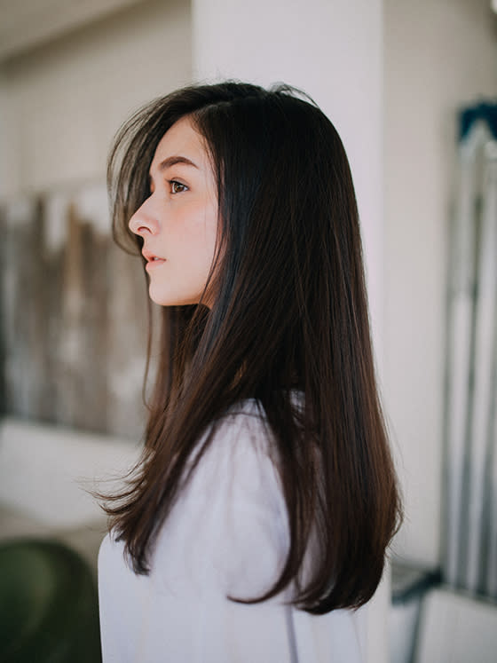 髪質改善 完全個室完結型サロン aster 越谷レイクタウン 美容室【カミシツカイゼンカンゼンコシツカンケツガタサロンアスターコシガヤレイクタウンビヨウシツ】のスタイル紹介。サラツヤロング髪質改善