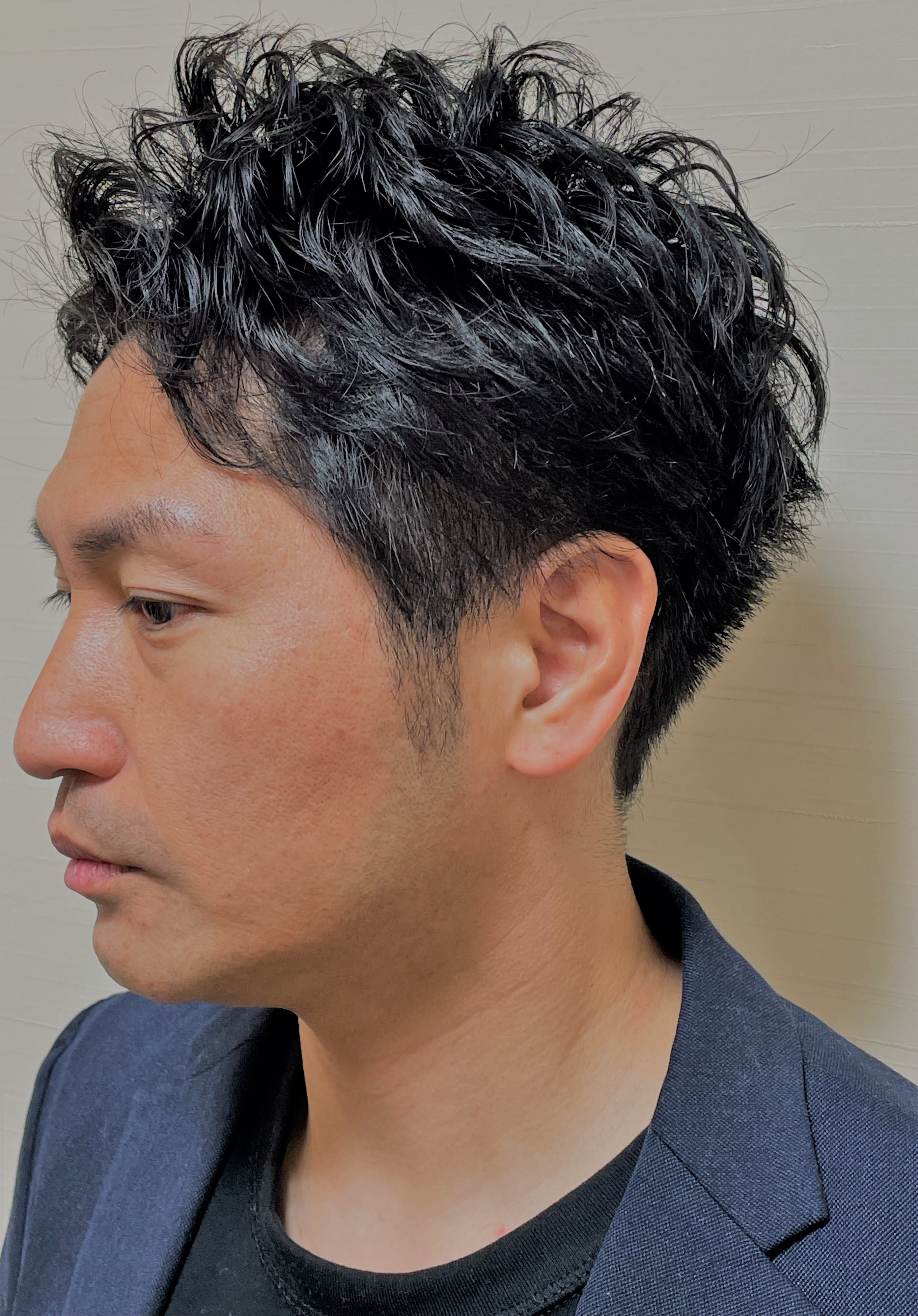 MEN'S WILL by SVENSON 岡山スタジオ【メンズ ウィル バイ スヴェンソン オカヤマスタジオ】のスタイル紹介。ビジネスショート２ブロック