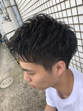 HANDs -for Men-【ハンズ】のスタイル紹介。ショートマッシュ  アップバングスタイル