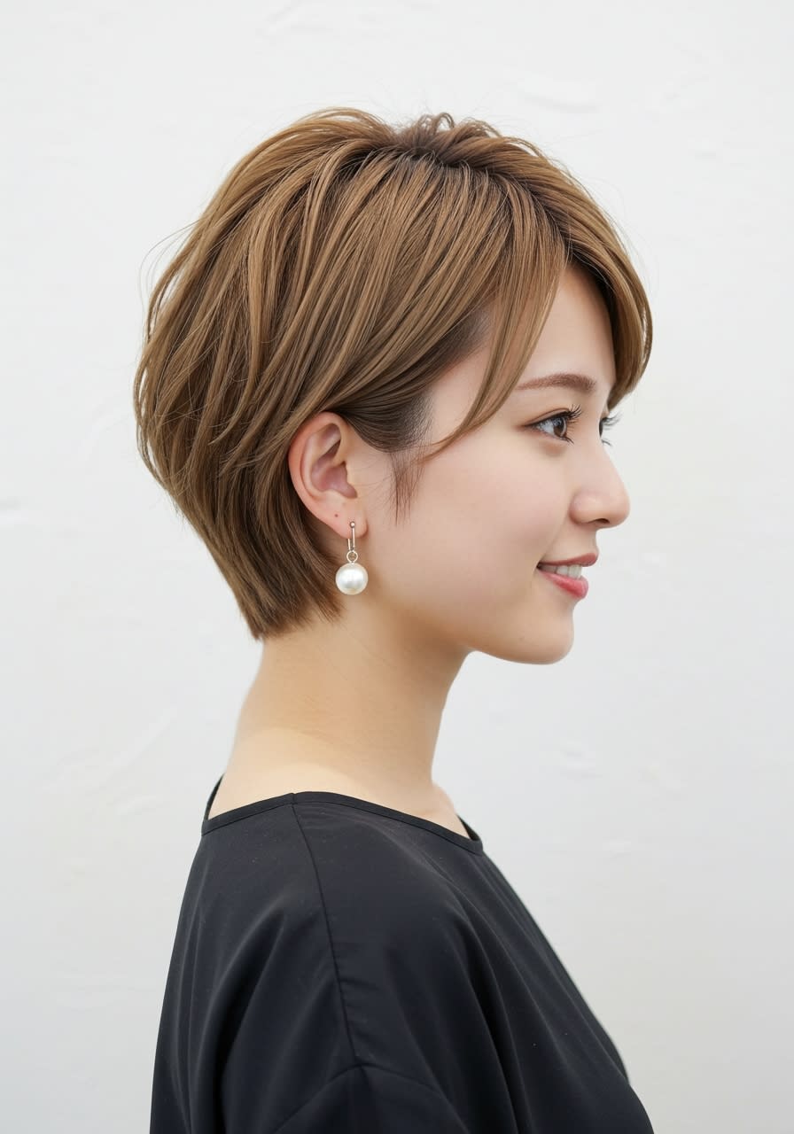 Rie. by ECLART 葛西店【リエ バイ エクラート】【リエ バイ エクラート】のスタイル紹介。Rie. by ECLART 葛西店×ショート