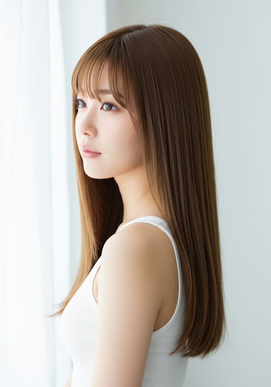 Rie. by ECLART 葛西店【リエ バイ エクラート】【リエ バイ エクラート】のスタイル紹介。Rie. by ECLART 葛西店×ロング