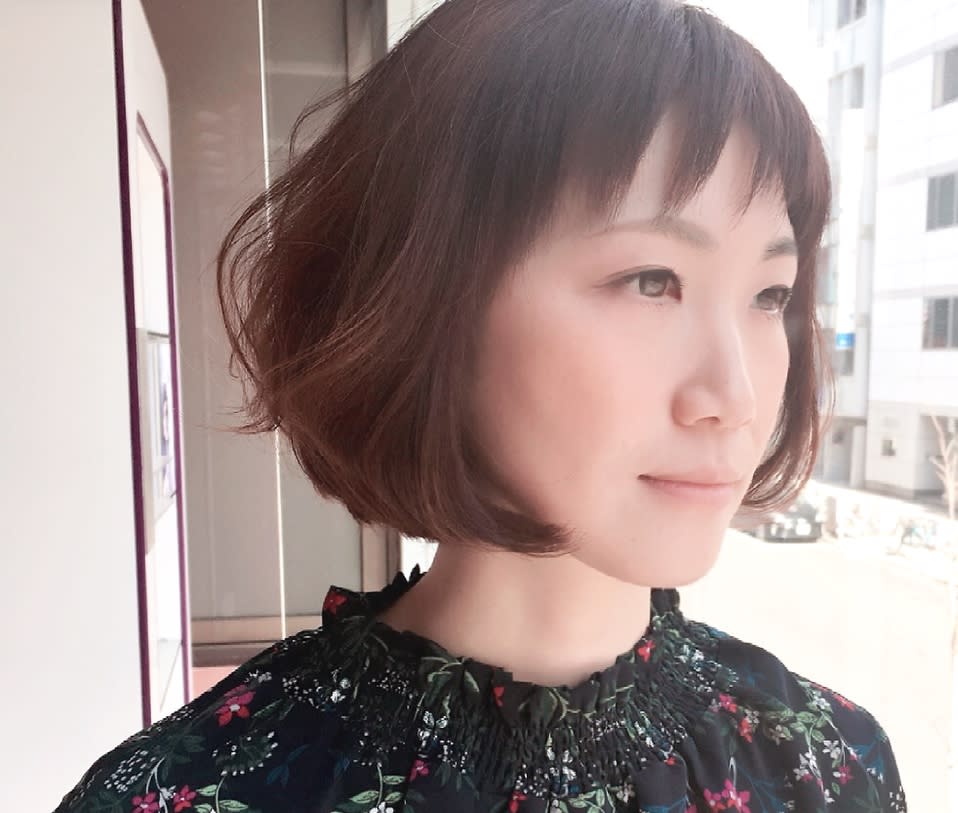 WORKS【ワークス】のスタイル紹介。WORKS】大人可愛いとろみバレイヤージュグラデーションボブ