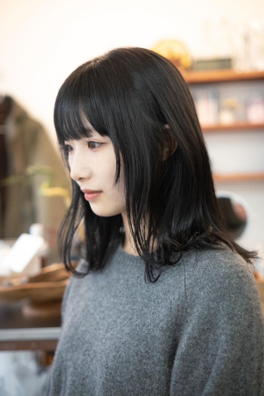 every【エヴリィ】のスタイル紹介。アッシュブラック/髪質改善