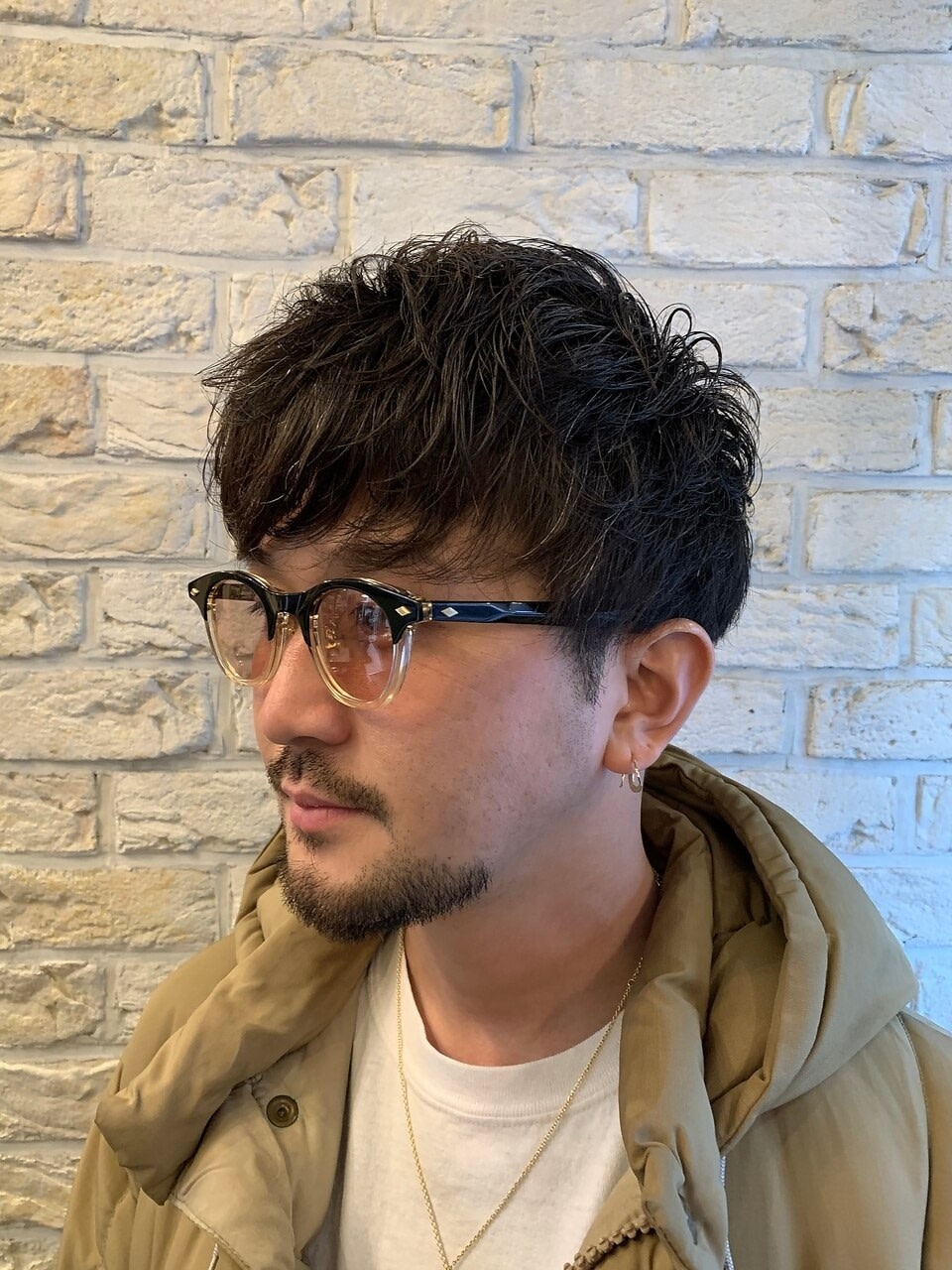 カミヤーズTokyo恵比寿店【カミヤーズトウキョウエビステン】のスタイル紹介。ツーブロナチュラルスタイル