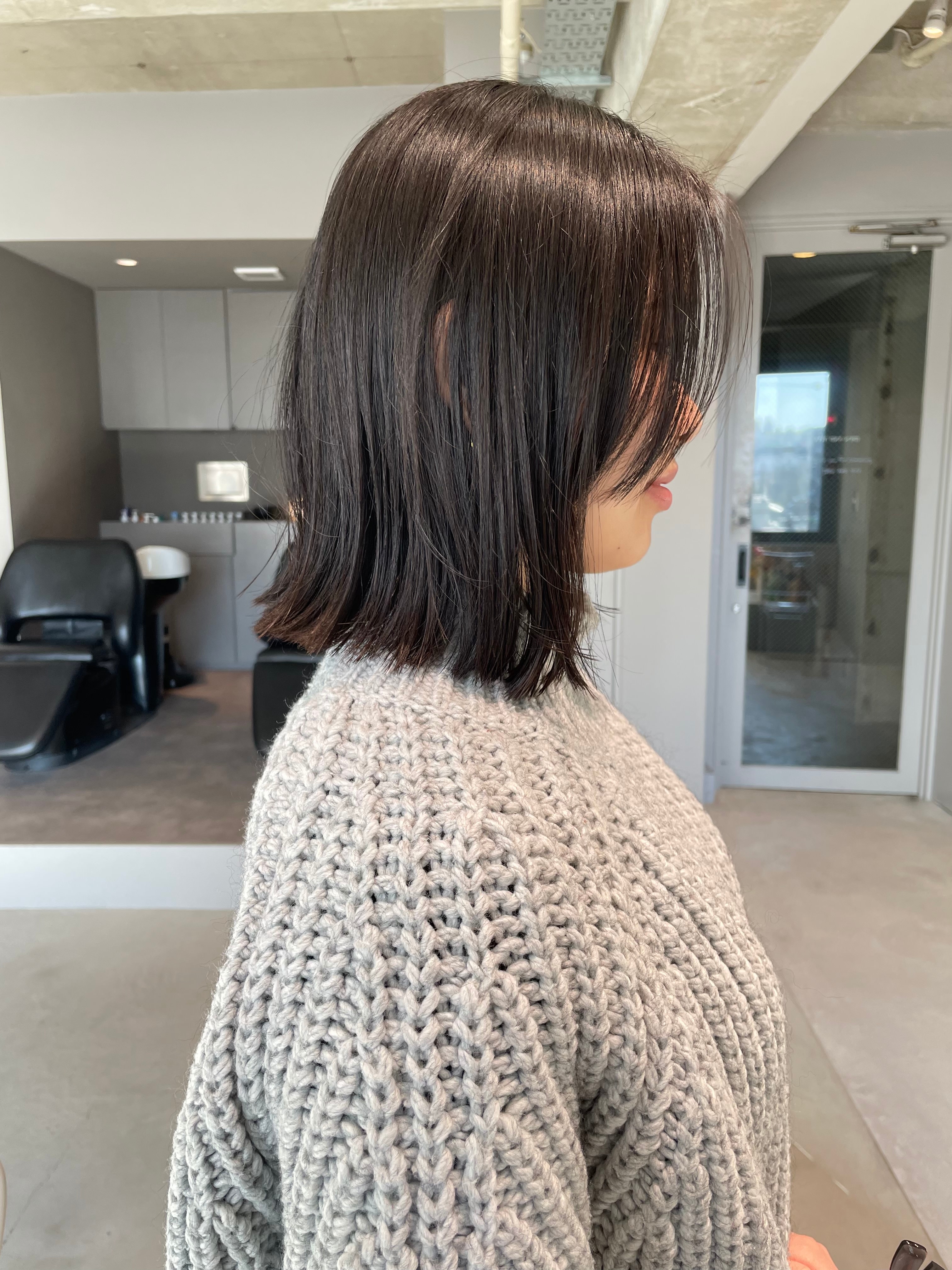 IDEN AND TITY 【アイデン アンド ティティ】【アイデン アンド ティティ】のスタイル紹介。｛kando hair｝アッシュ/グレー/切りっぱなし