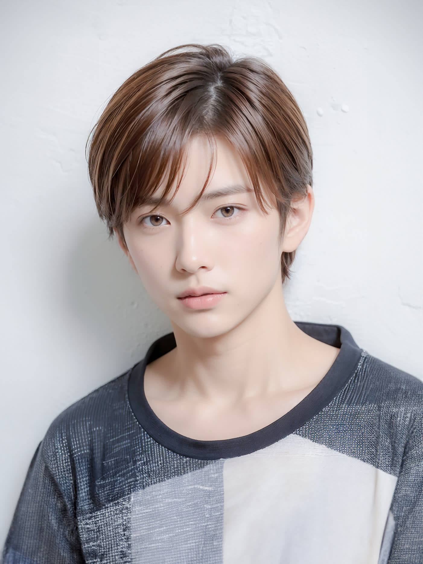 oneday /表参道/髪質改善/縮毛矯正【ワンデイオモテサンドウカミシツカイゼンシュクモウキョウセイ】のスタイル紹介。好印象！アップバングスタイル