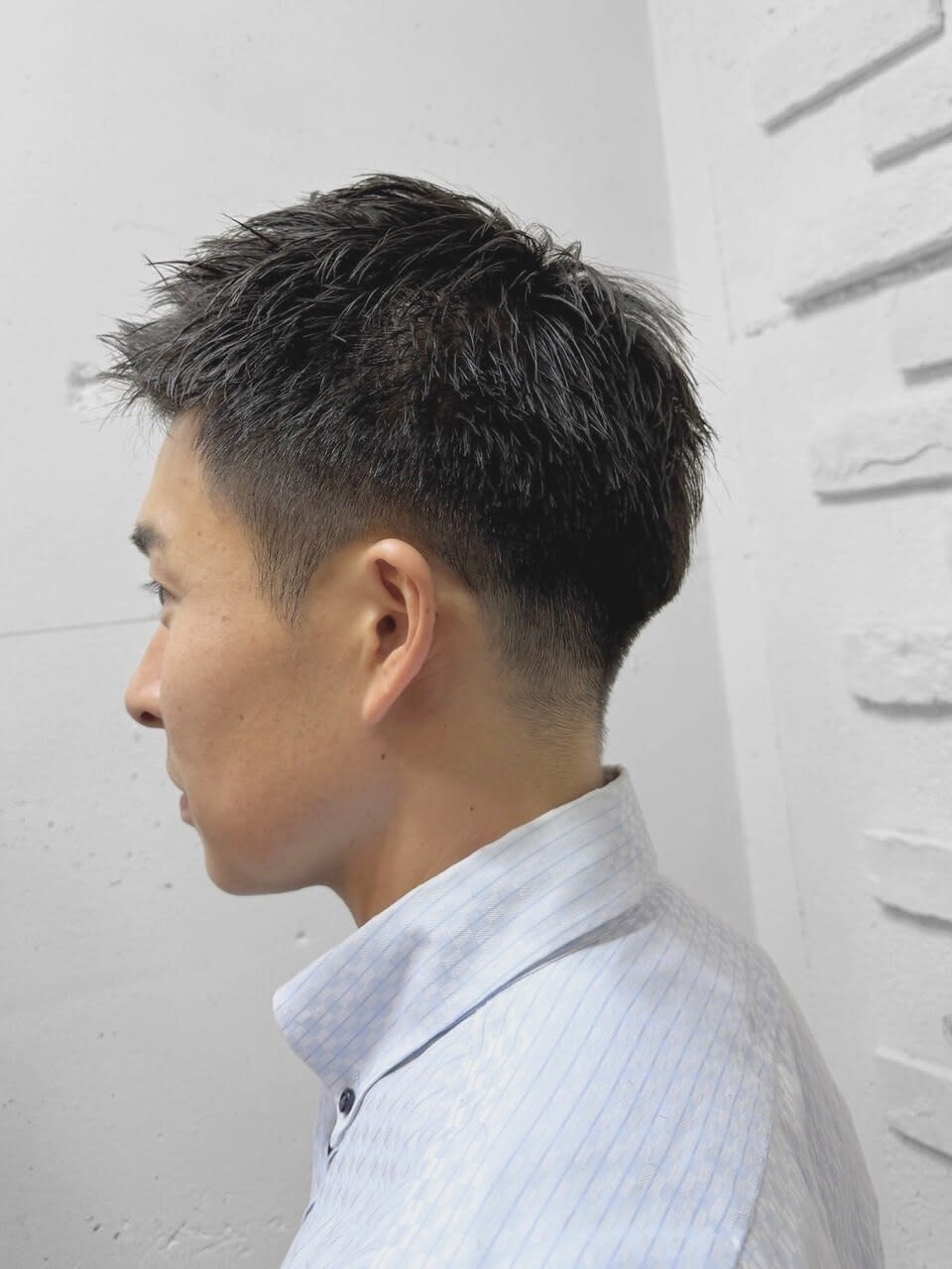 bilancia【ビランチェ】のスタイル紹介。刈り上げツーブロックビジネスベリーショートフェード/池袋