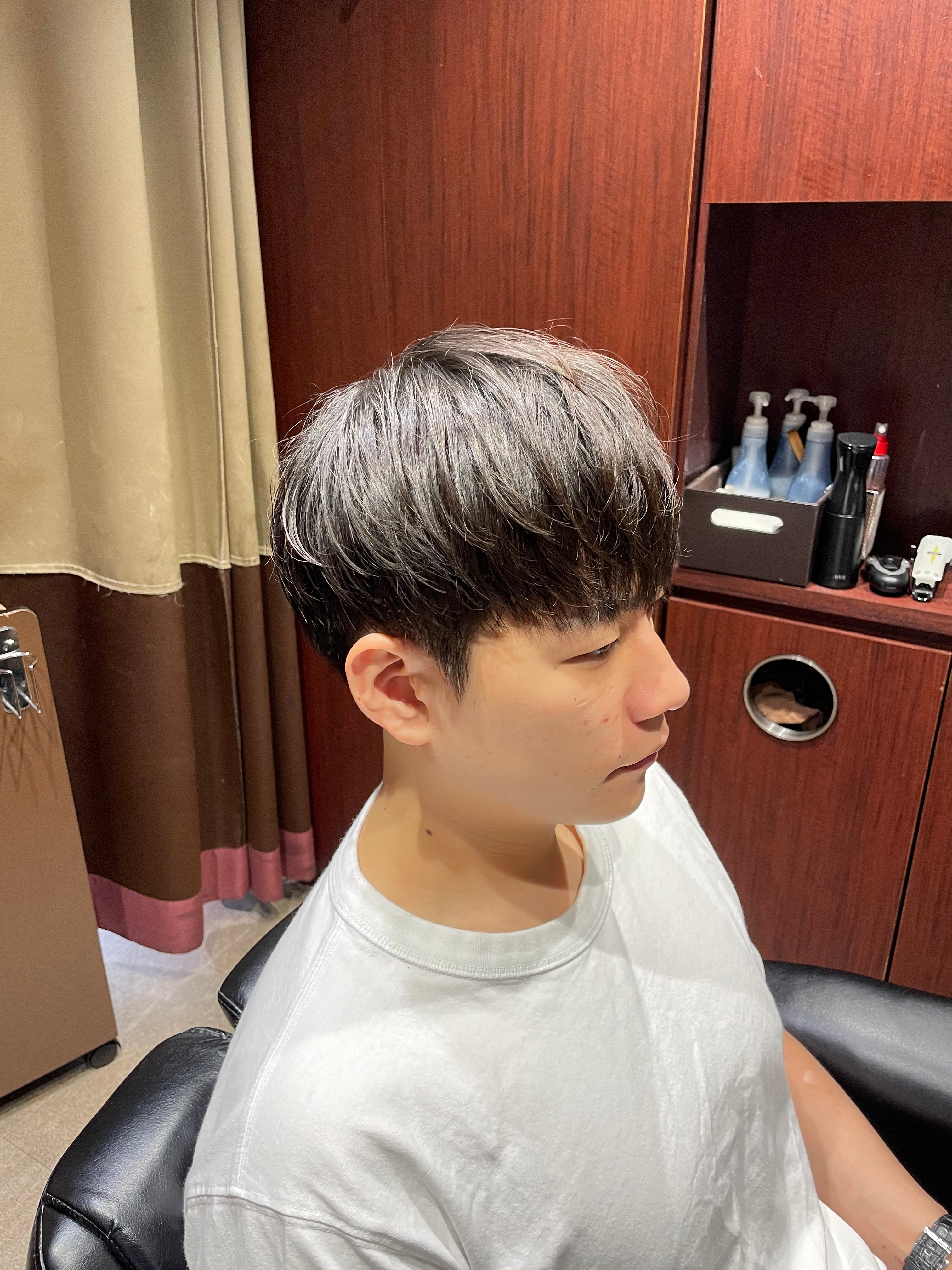 【シェアサロン】 LIBERTY SHARE BARBER 銀座【リバティ シェア バーバー】のスタイル紹介。メンズマッシュで叶える洗練スタイル！簡単セットで好印象に！