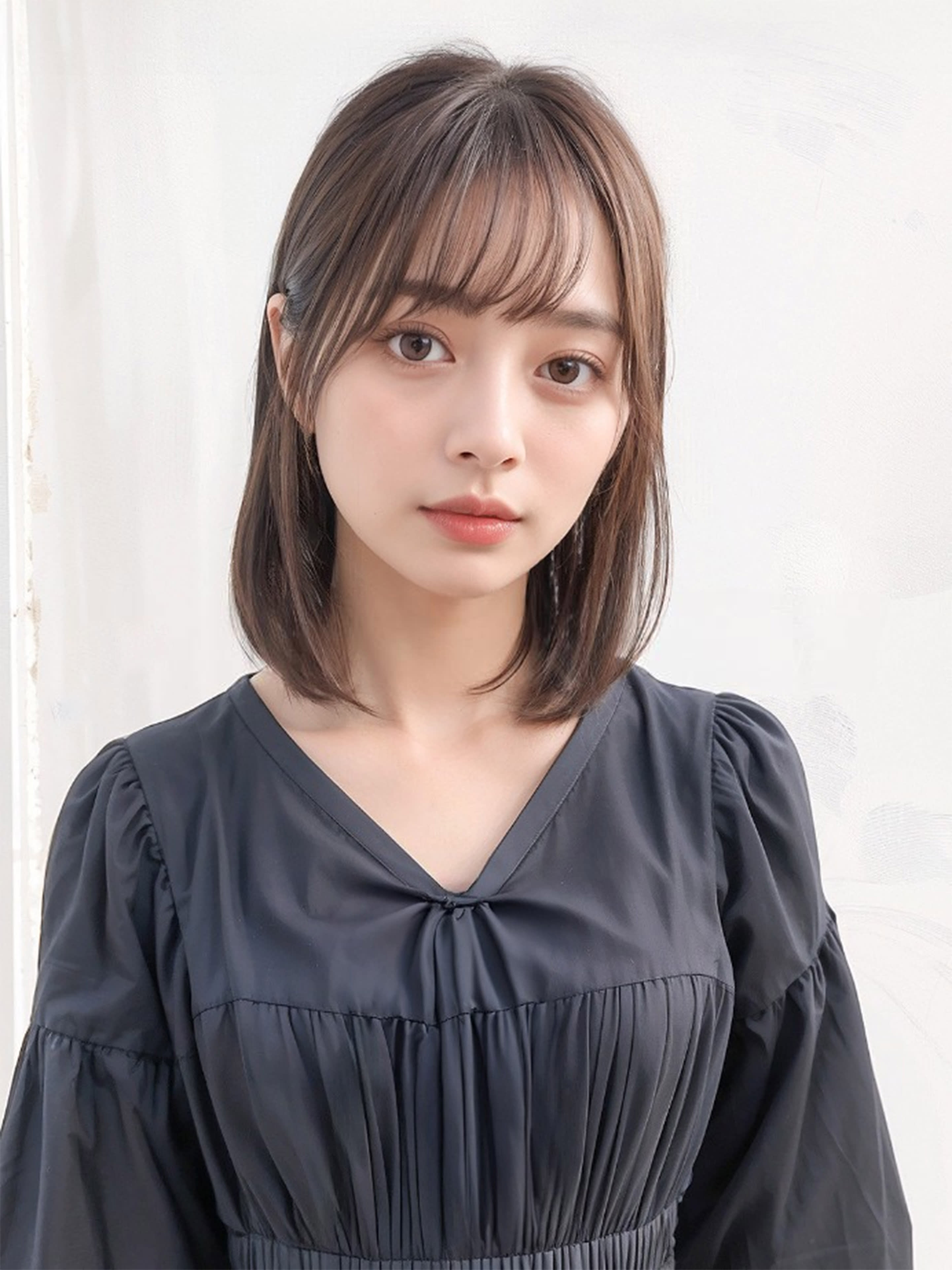 roka 髪質改善/縮毛矯正/韓国レイヤー【ロカ カミシツカイゼン シュクモウキョウセイ カンコクレイヤー】のスタイル紹介。韓国/髪質改善/ロブ/透明感カラー/縮毛矯正