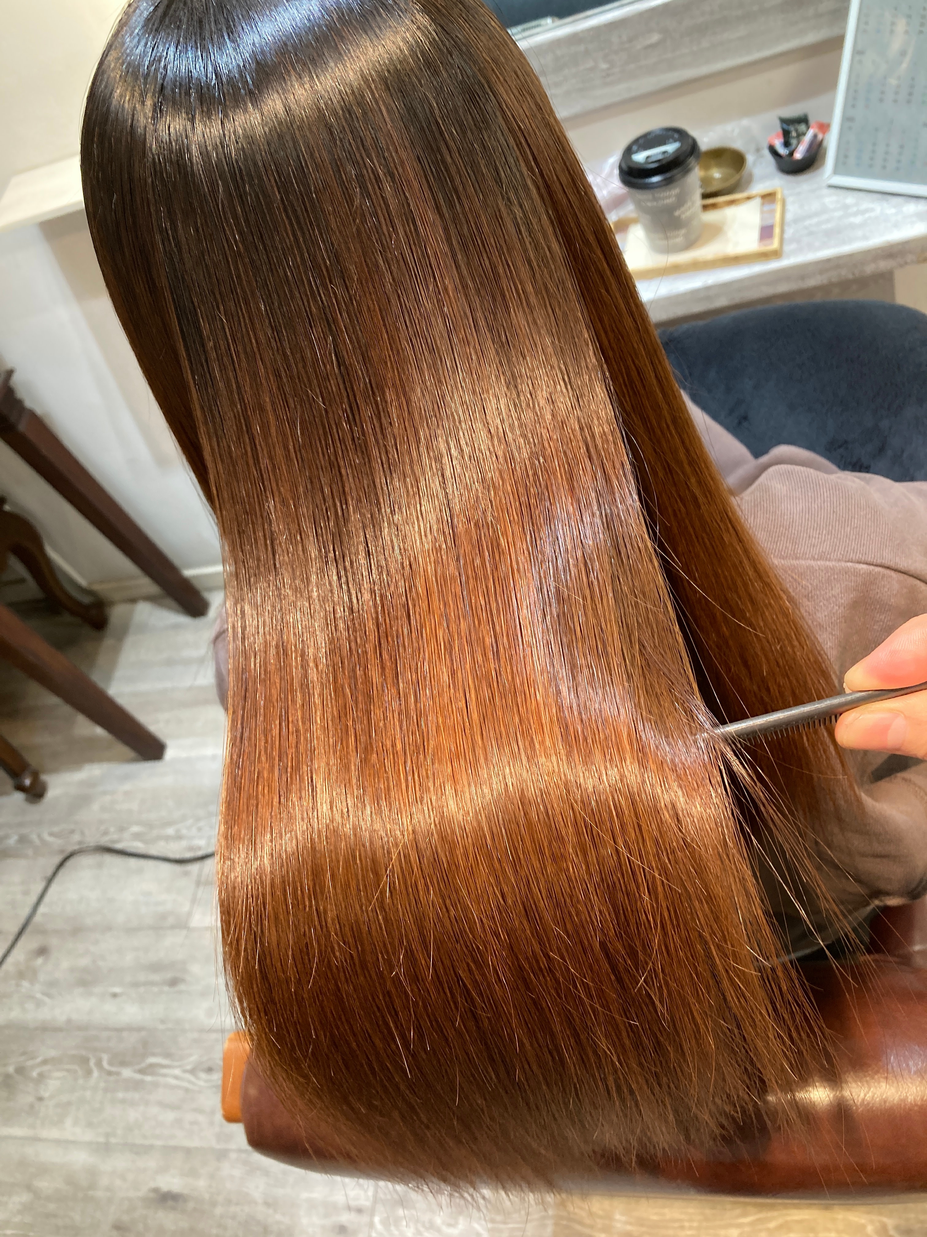 髪質改善ヘアエステサロン AInoa codino【アイノア コディーノ】【カミシツカイゼンヘアエステサロン アイノア コディーノ】のスタイル紹介。髪質改善ヘアエステサロン AInoa codino×スタイル